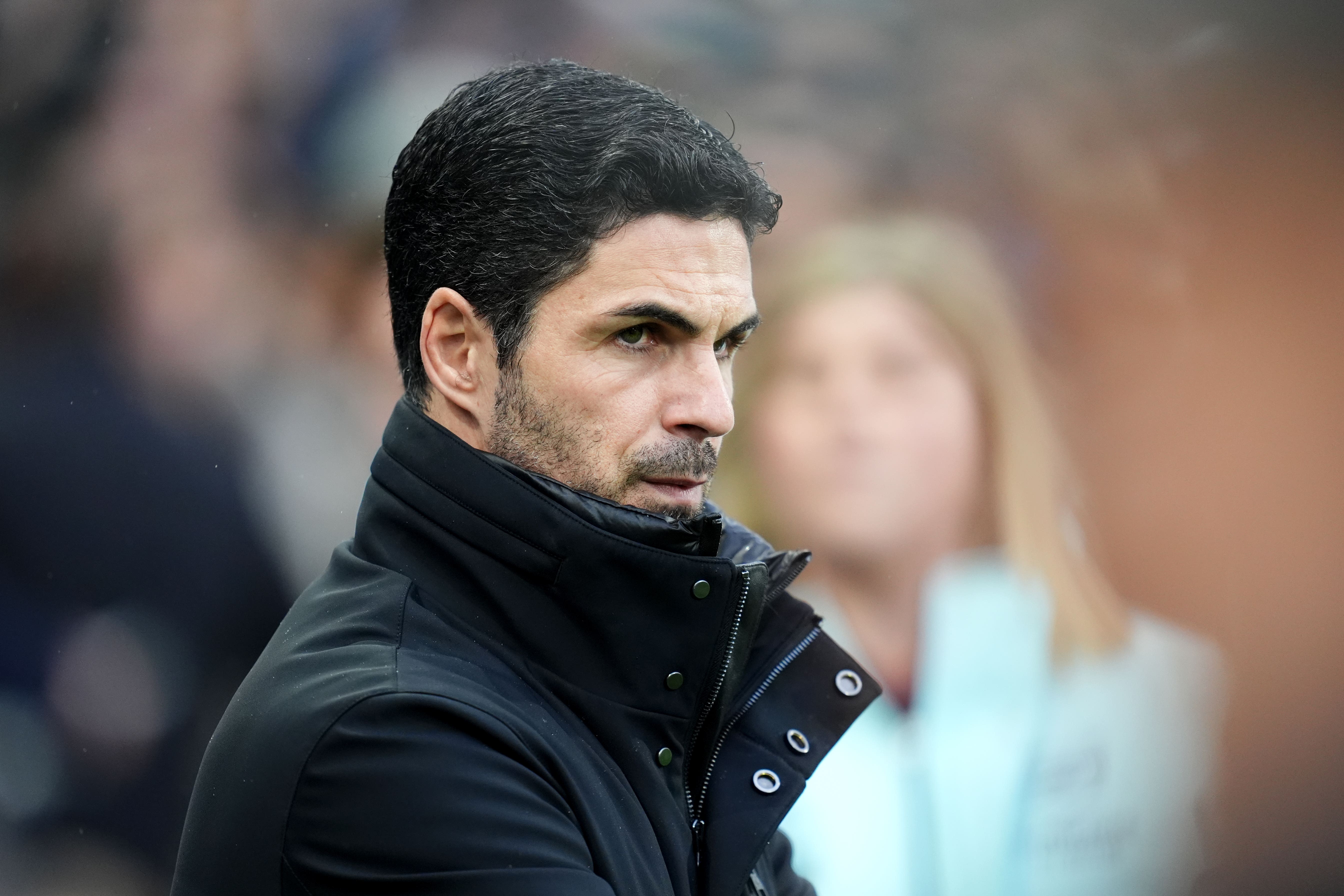 Arsenal manager Mikel Arteta saw his side drop points at Fulham (Adam Davy/PA)