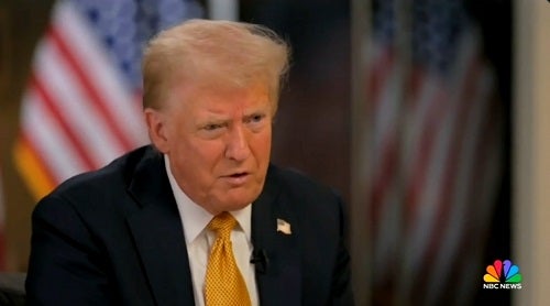 During an interview on ‘Meet the Press,’ Donald Trump threatened to throw ‘everybody’ on the January 6 committee behind bars for ‘what they did’