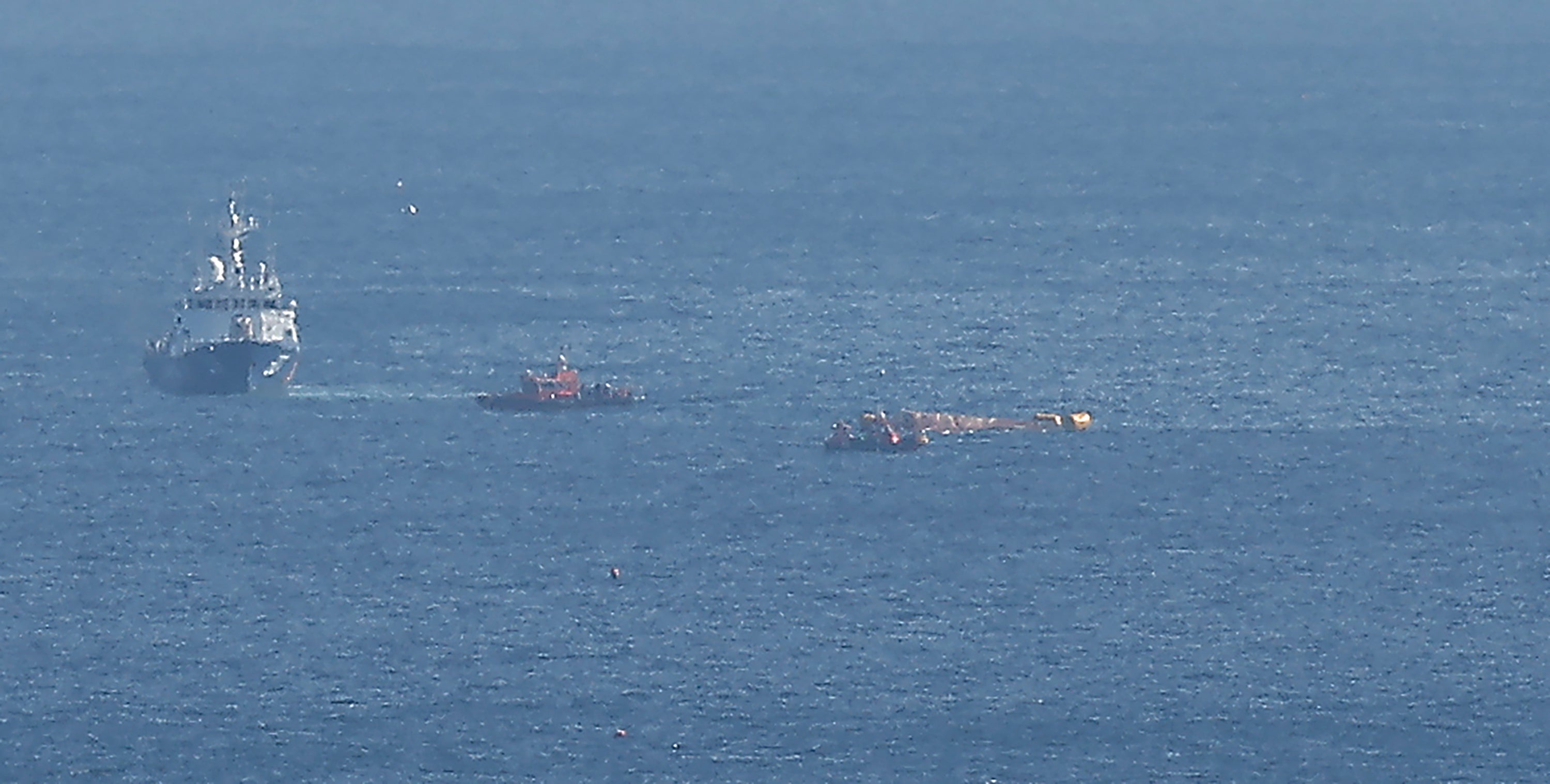 South Korea Capsized Boat