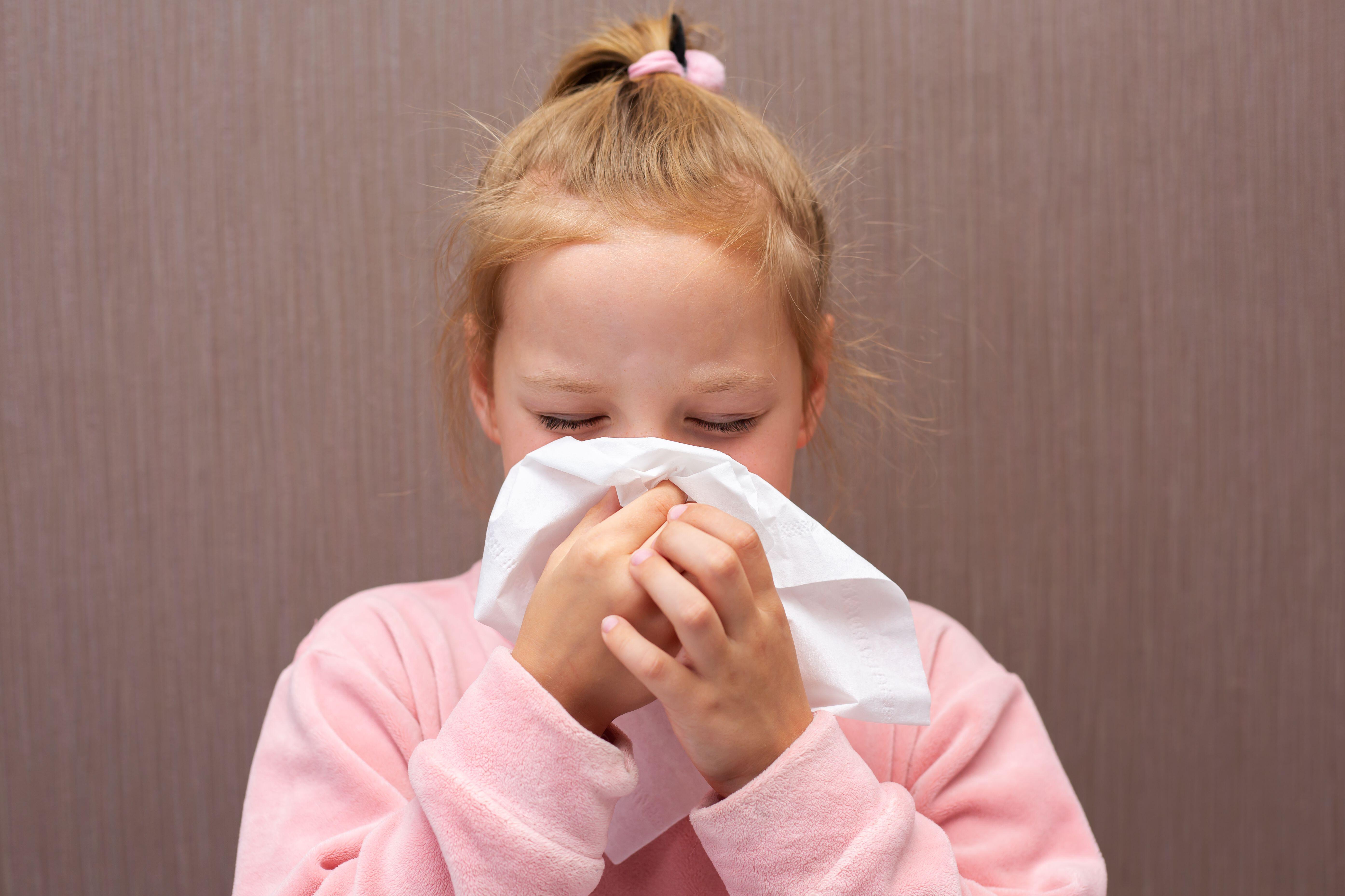 Flu can be more severe in children (Alamy/PA)