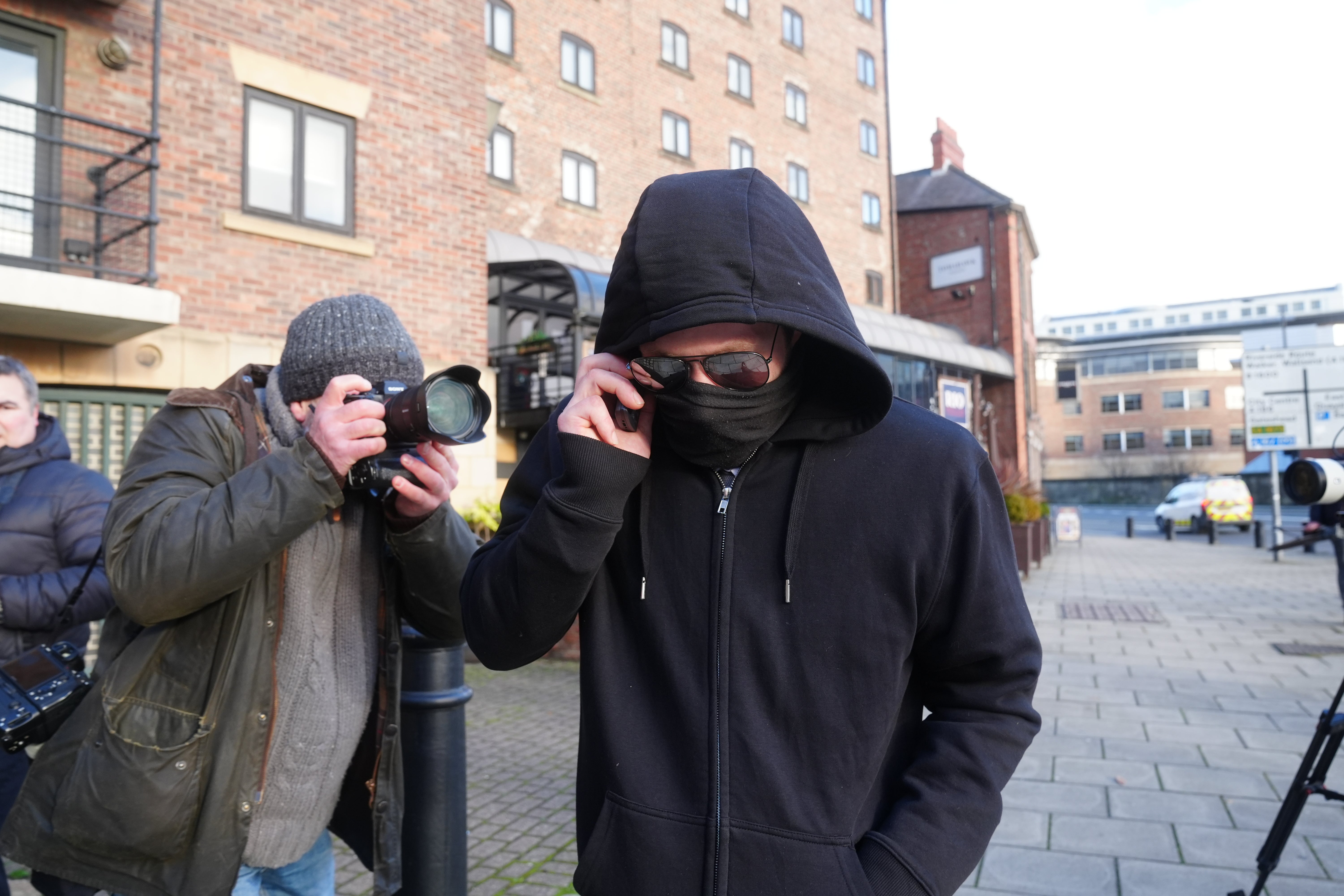 Adam Carruthers is one of the two men accused of felling the Sycamore Gap tree
