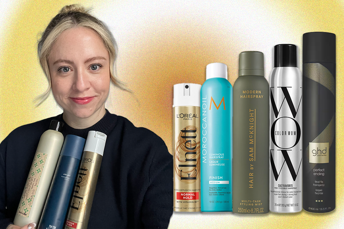 8 best hairsprays for locking hair in place, tested by a beauty writer