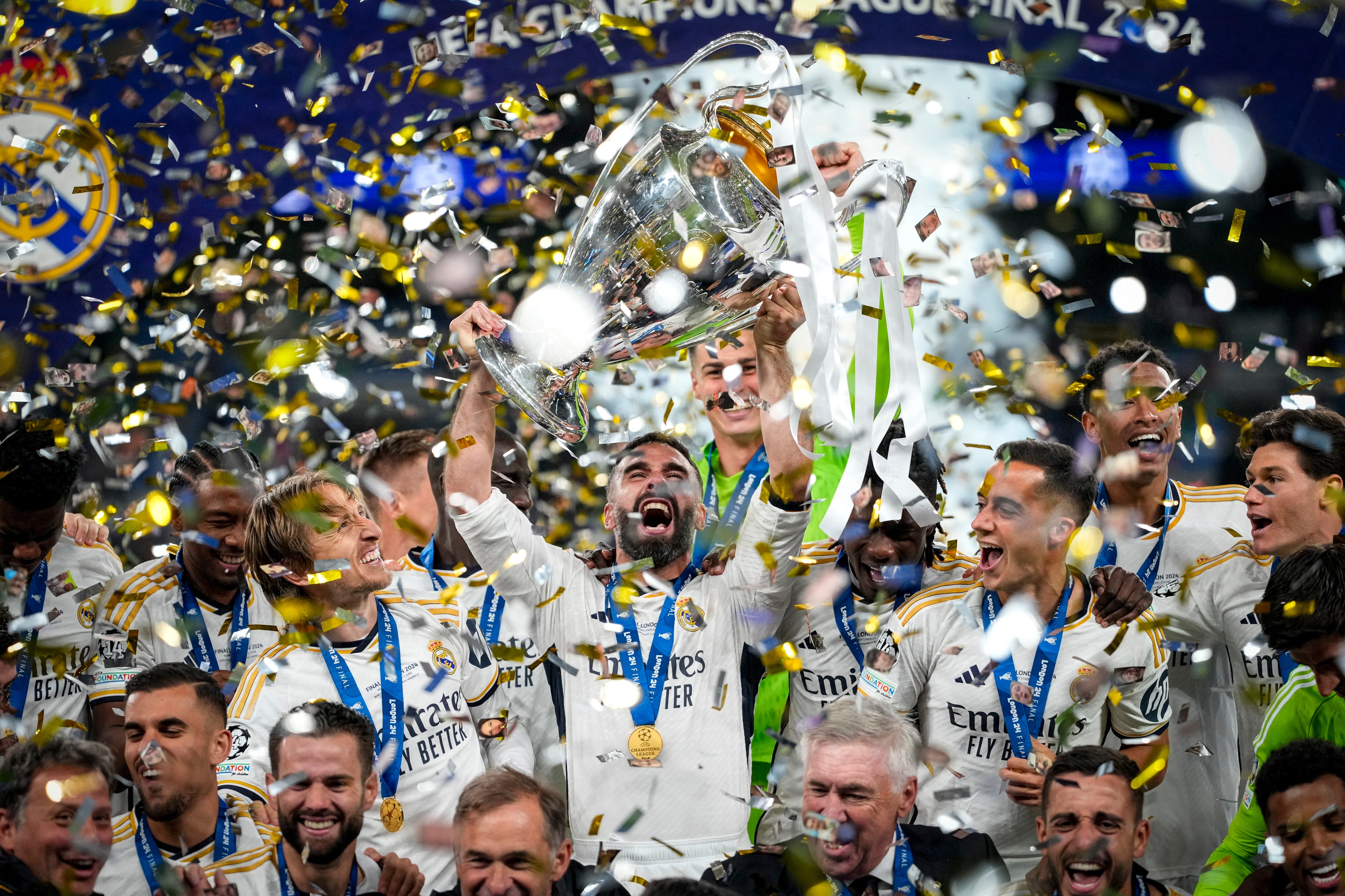 Real Madrid won the final at Wembley after beating Borussia Dortmind