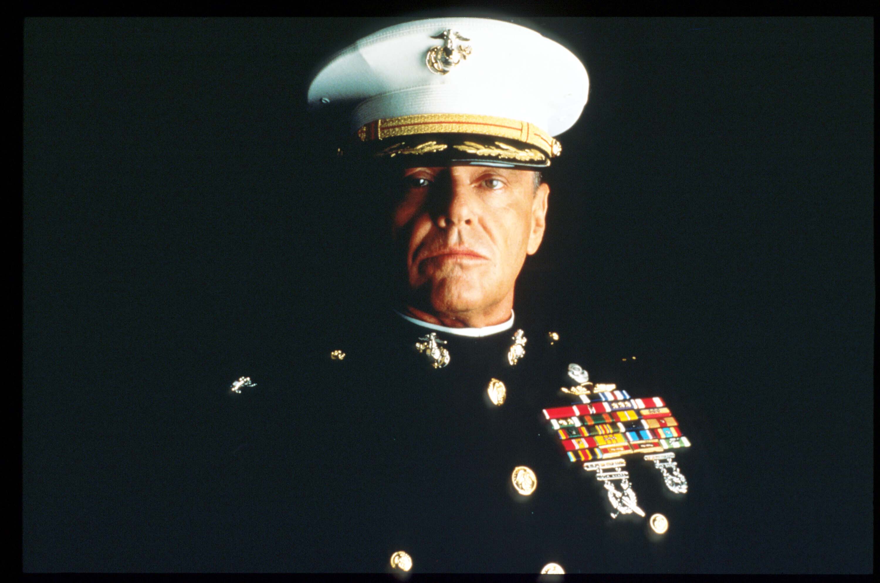 Jack Nicholson on set of ‘A Few Good Men’