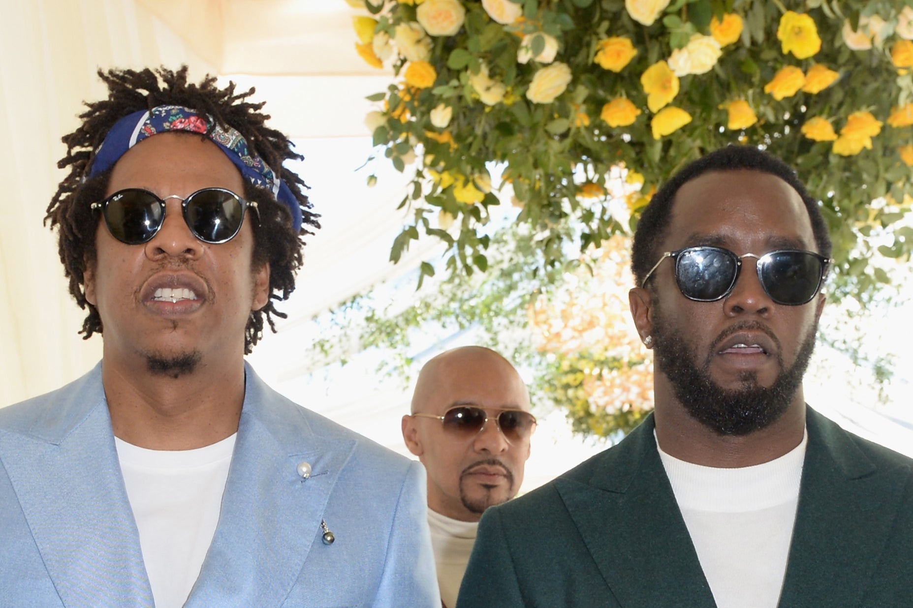 Jay-Z and Diddy attend the 2019 Roc Nation Brunch in Los Angeles