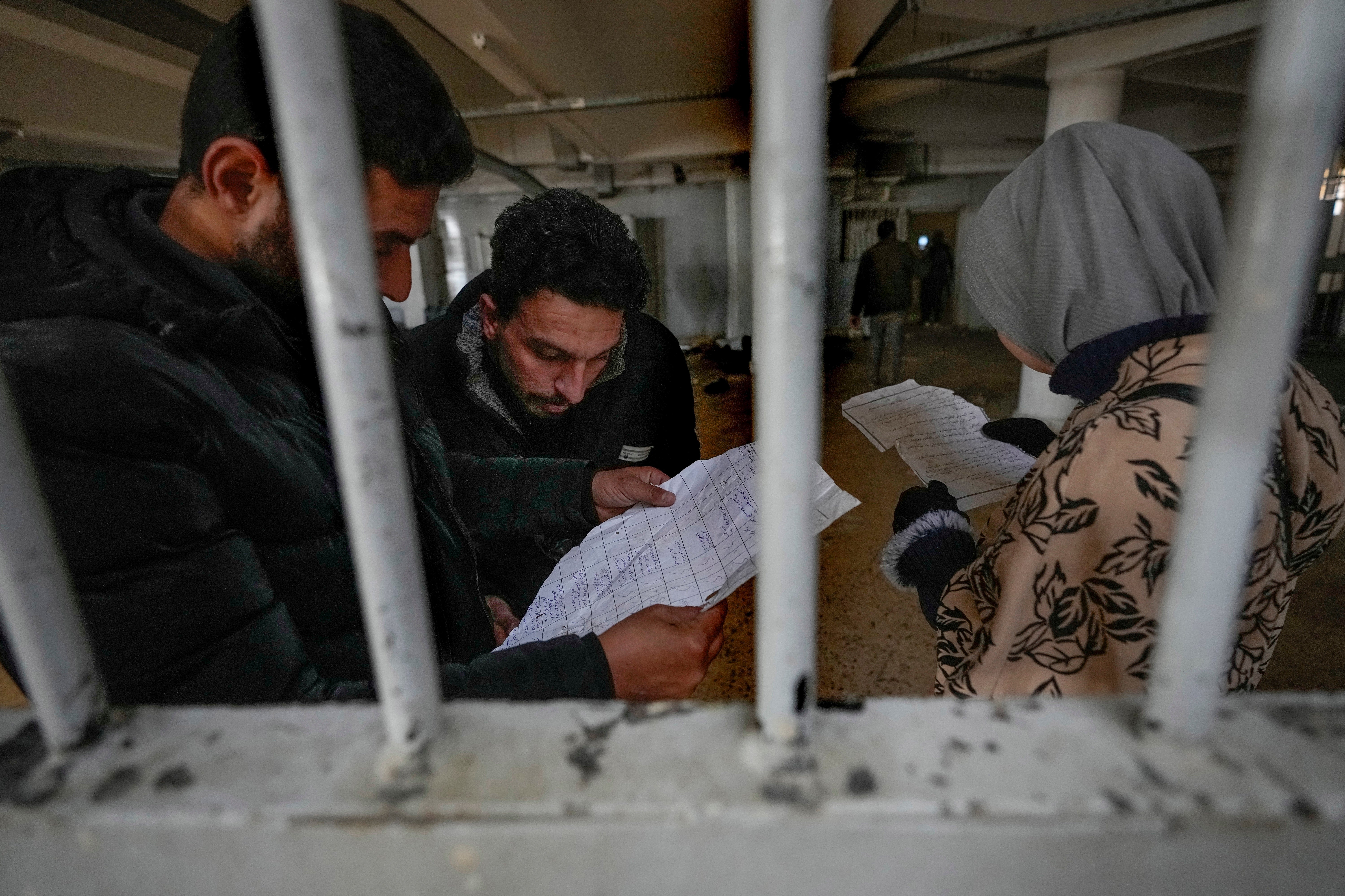 Clutching photos and ID cards, families of those swallowed into the regime’s notorious jails and judicial system search for the whereabouts of their loved ones