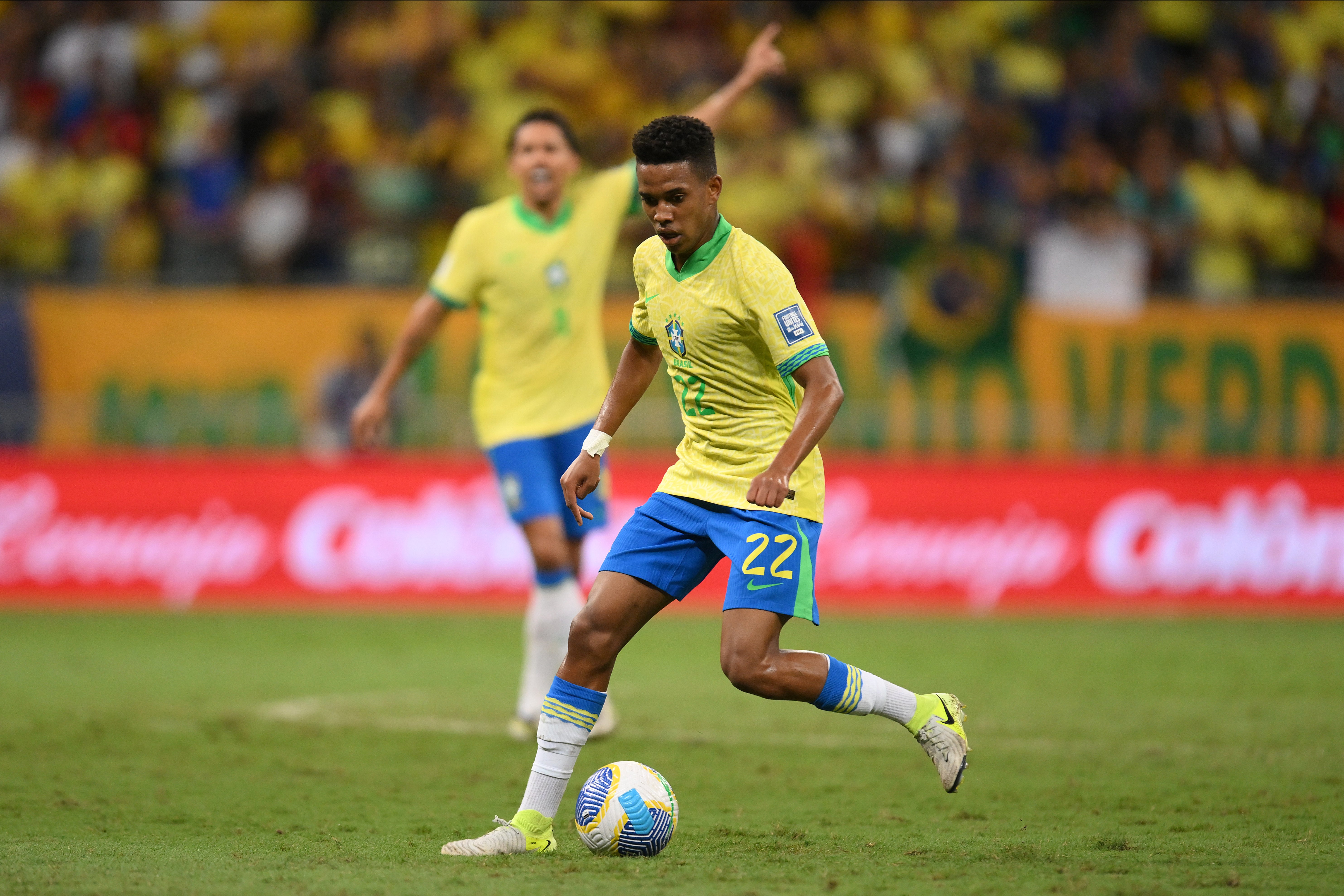 Estevao Willian made his Brazil debut earlier this year