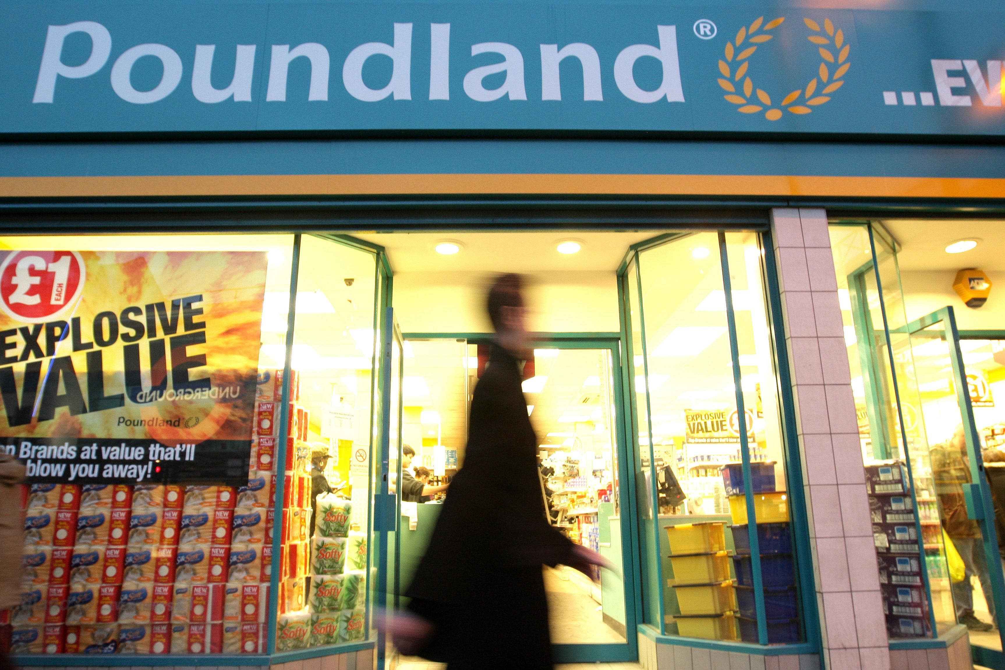 Poundland’s owner has slumped to an annual loss after taking a 775 million euro (£639.8 million) hit on the discount chain, blaming soaring costs from recent Budget moves and falling sales (Dominic Lipinski/PA)