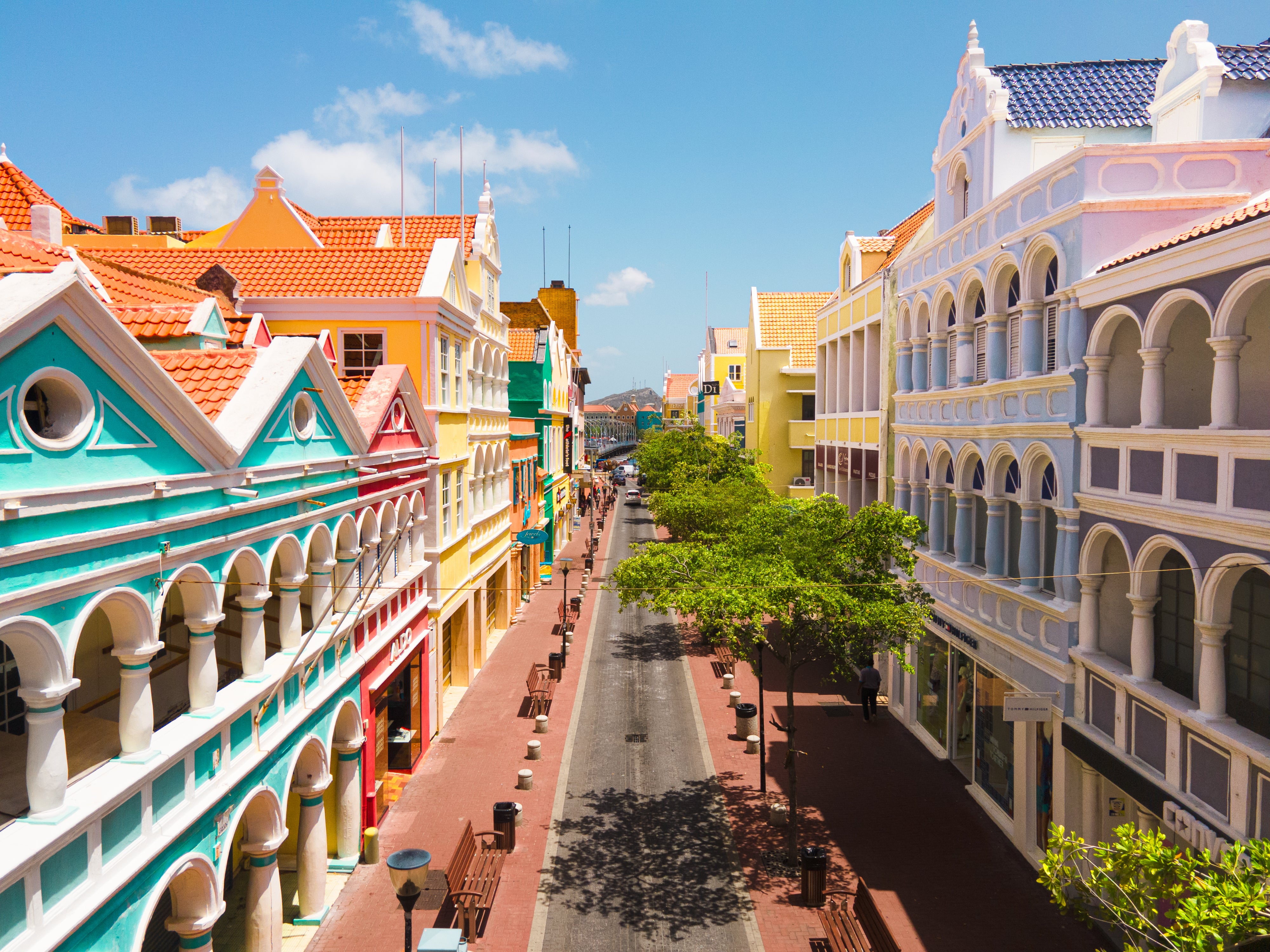 A wander around the beautiful, brightly-hued houses of Curaçao’s Willemstad is a must