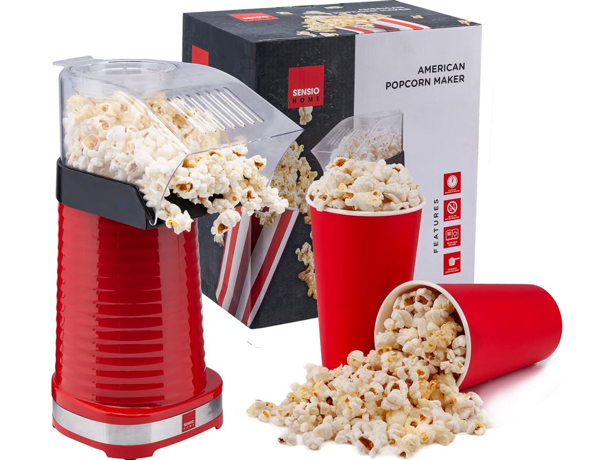 Sensio home popcorn maker