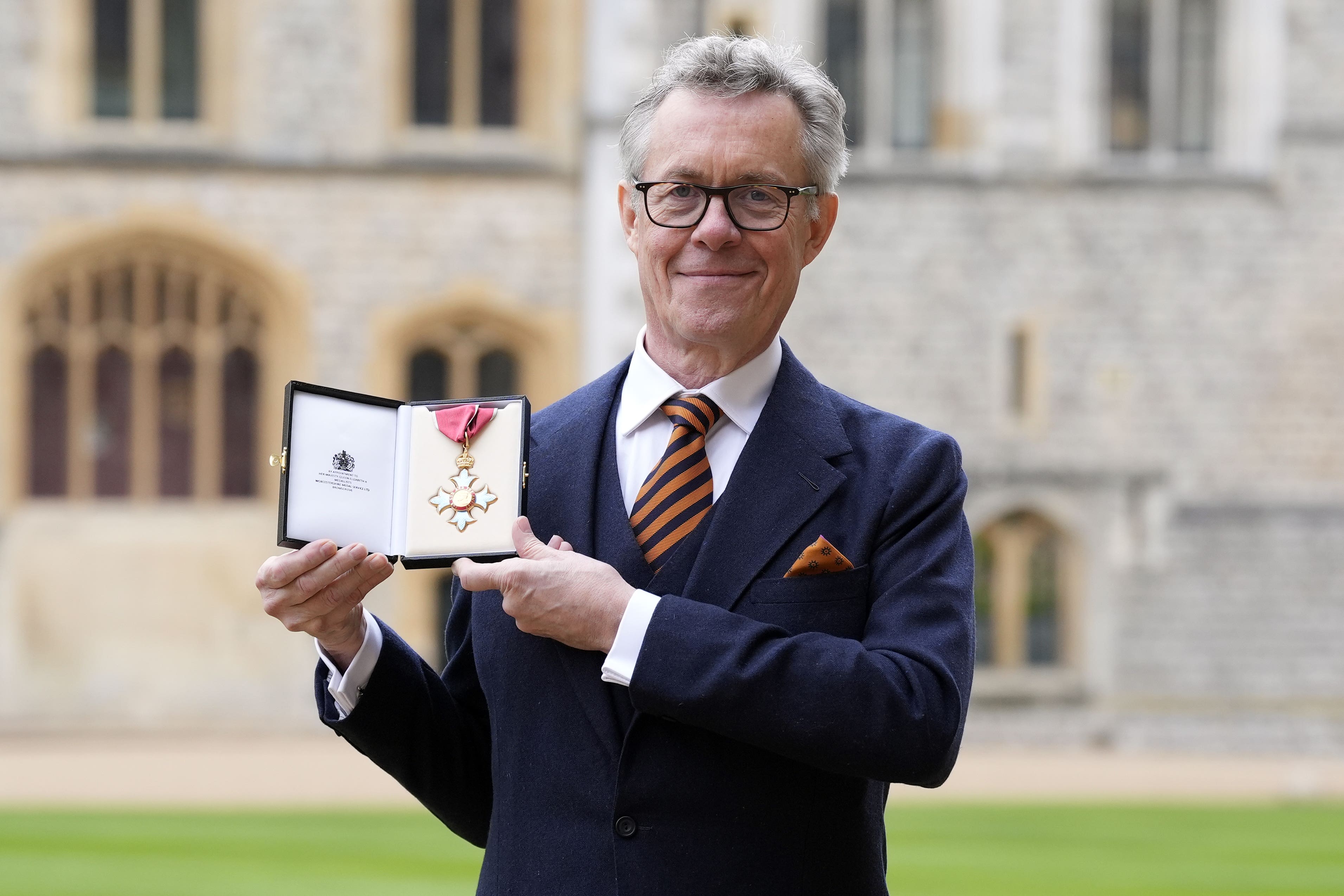 Alex Jennings was made a CBE (Andrew Matthews/PA)