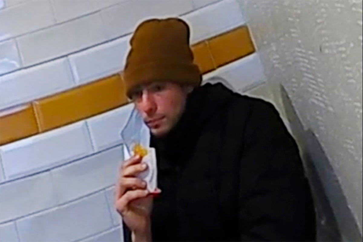 Pennsylvania State Police released an image of Luigi Mangione eating inside the Altoona McDonald’s branch shortly before his arrest