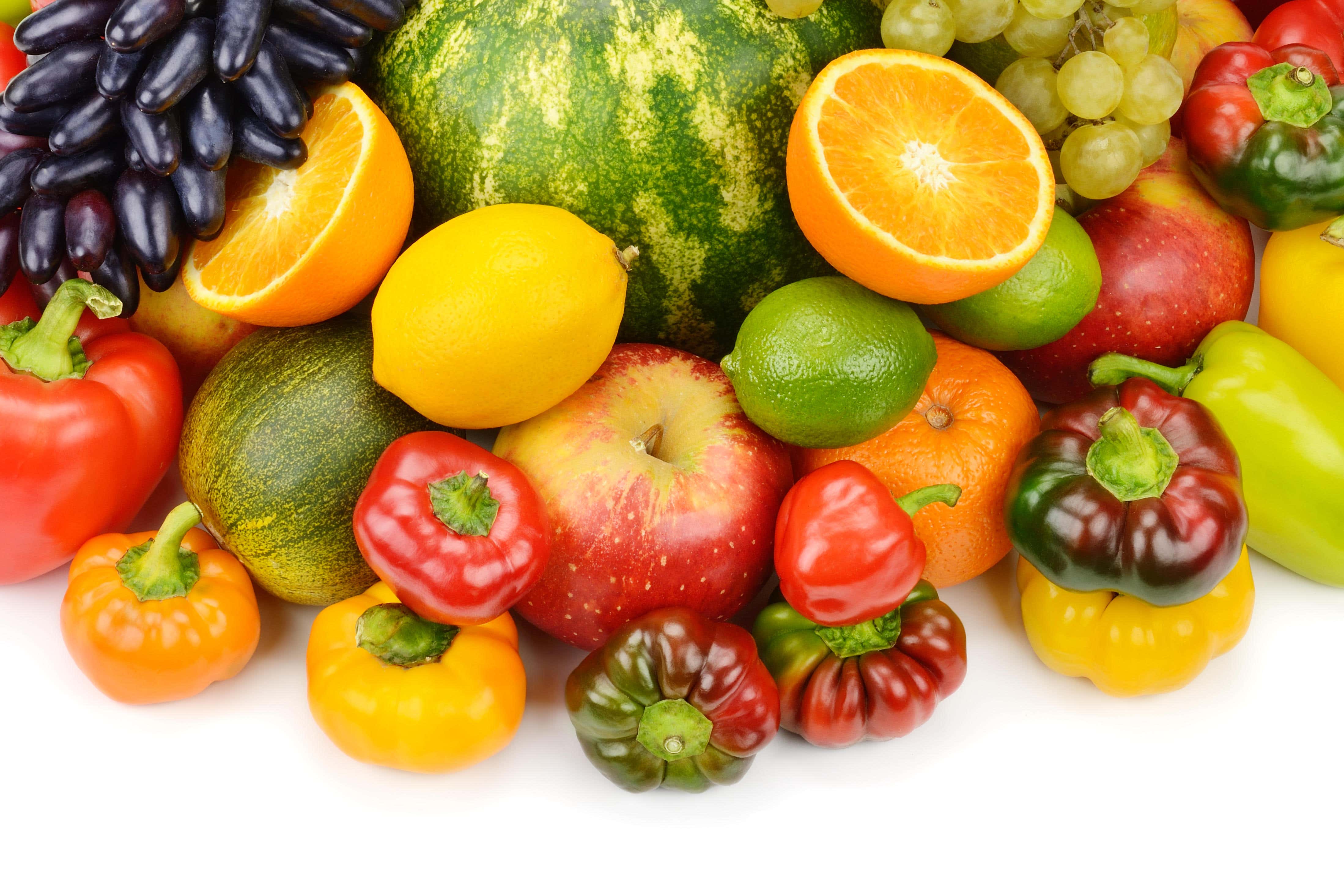 The UK Government tested a total of 1,046 samples of imported food of non-animal origin – mainly fruit and vegetables (Alamy/PA)