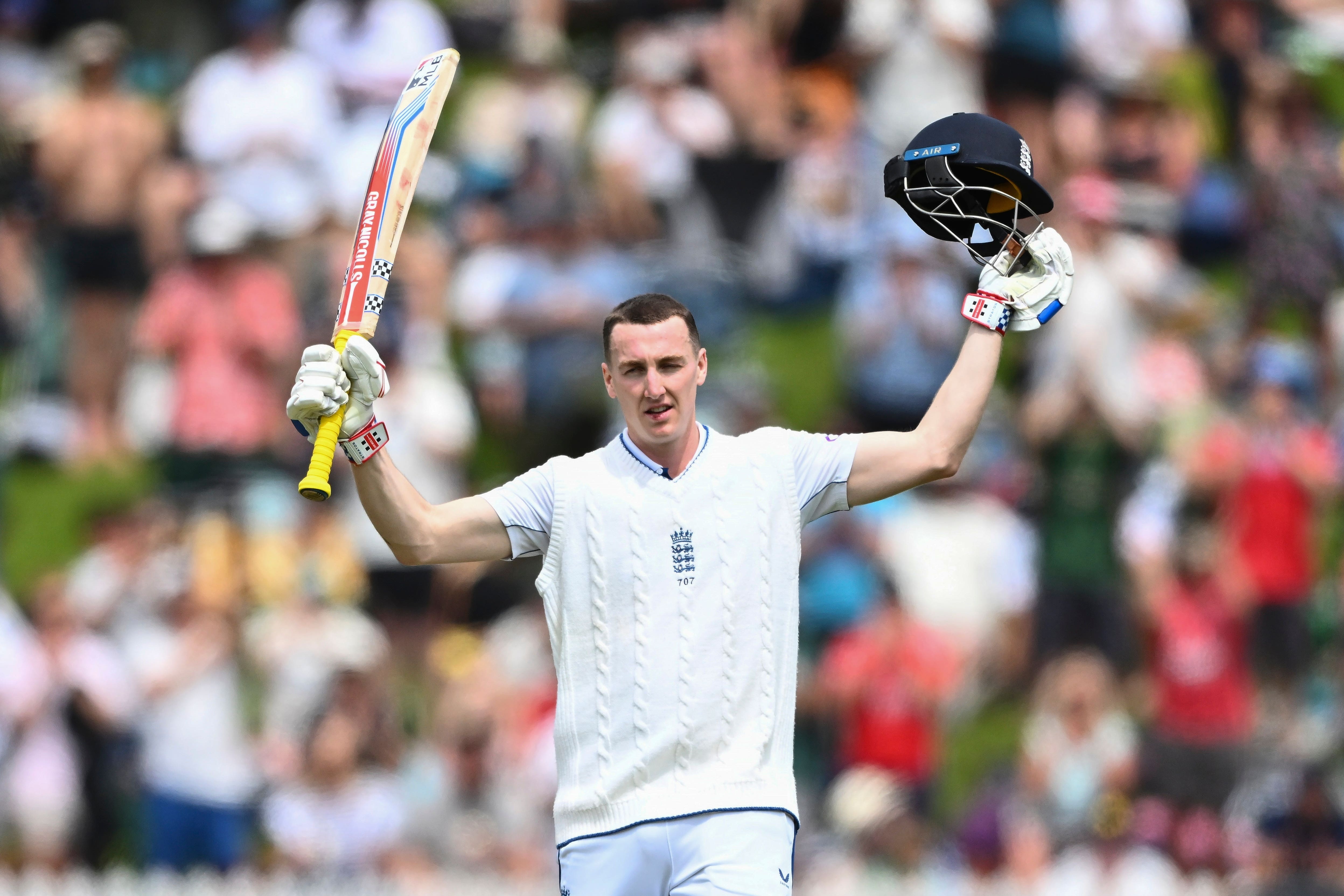 Harry Brook is now the world’s top-ranked Test batter (Kerry Marshall/AP)