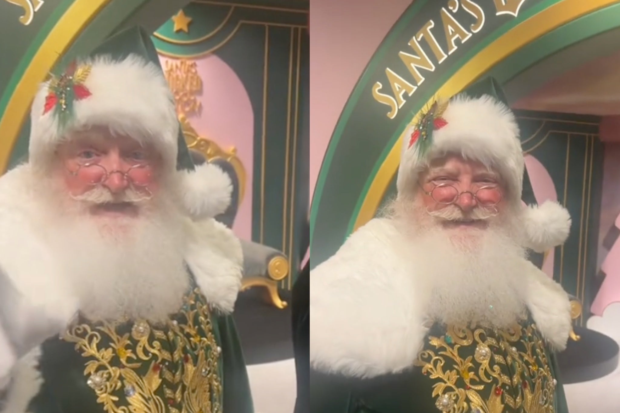 The Bloomingdale’s Santa is ‘Wicked’-themed this year