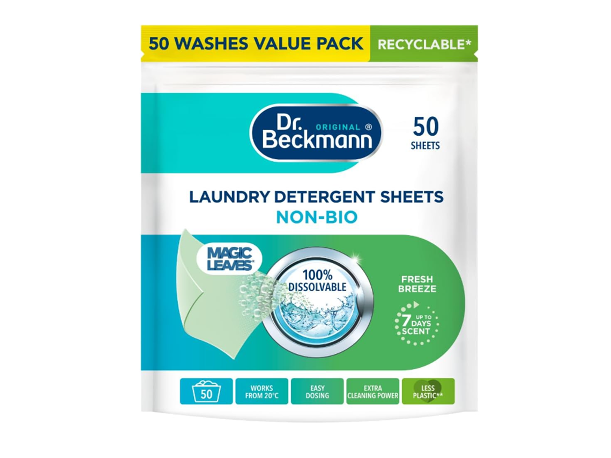 Dr Beckmann laundry detergent sheets