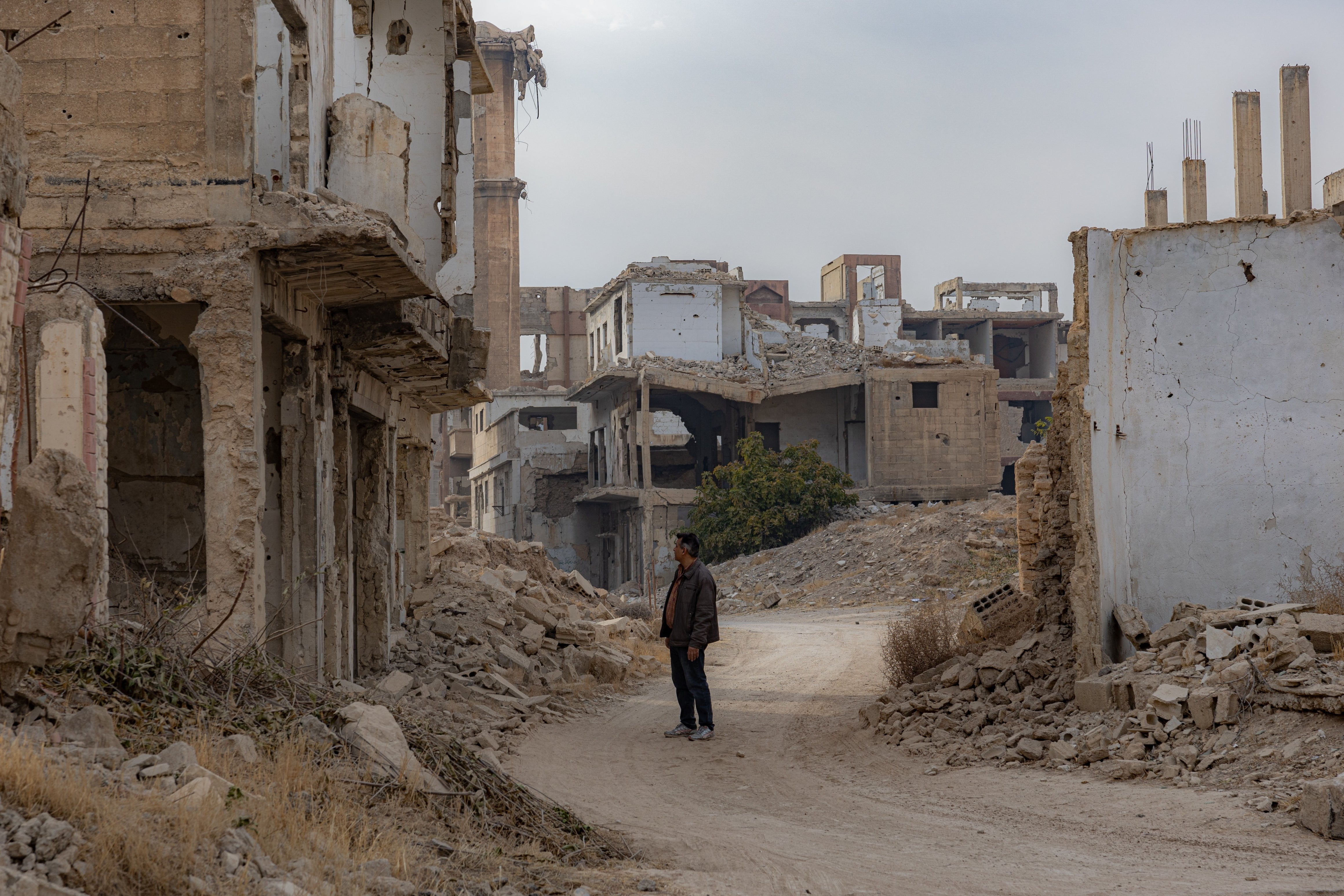 Residents are returning to Jobar after 13 years of war