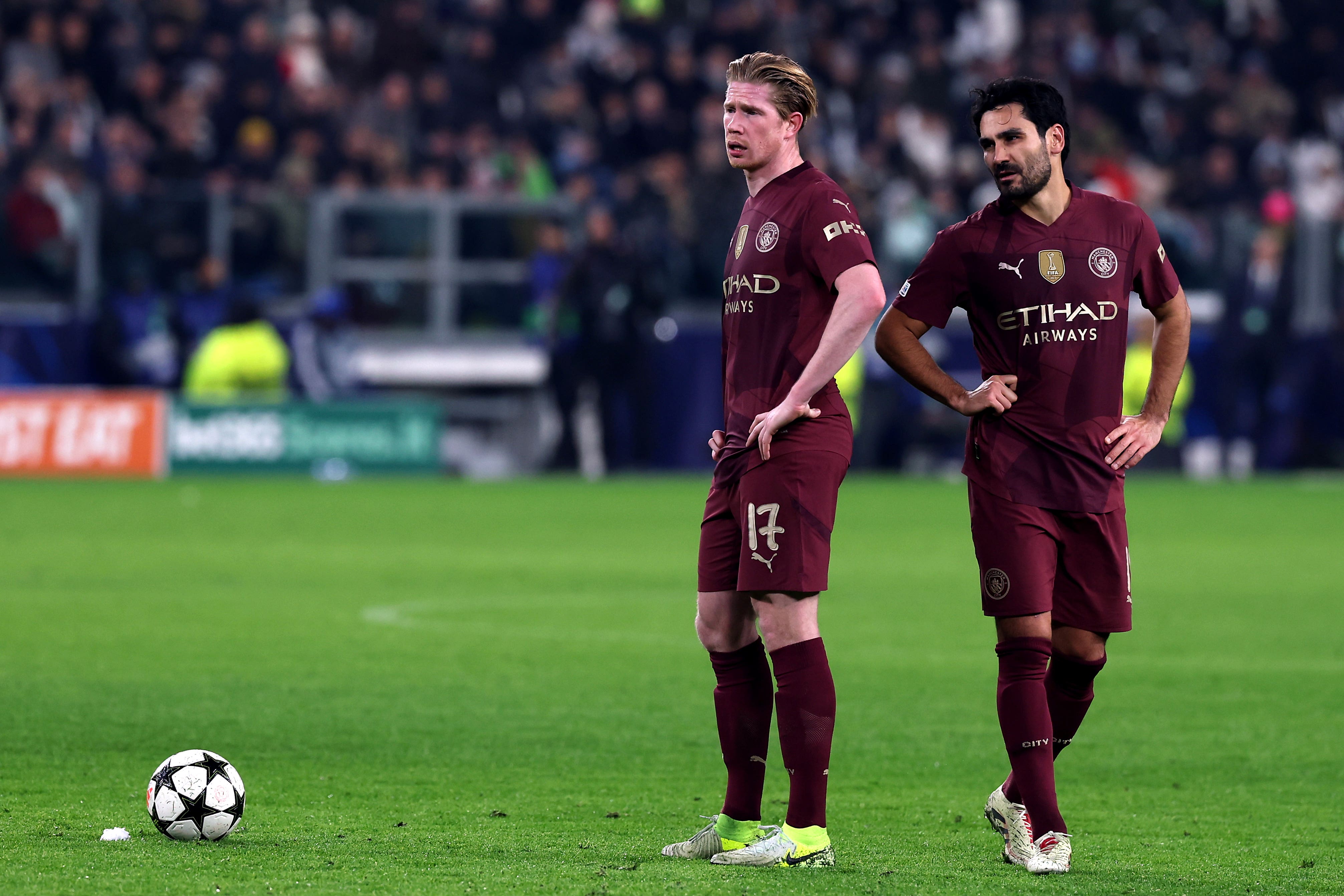 Man City’s ageing midfield was blown against PSG on Wednesday night