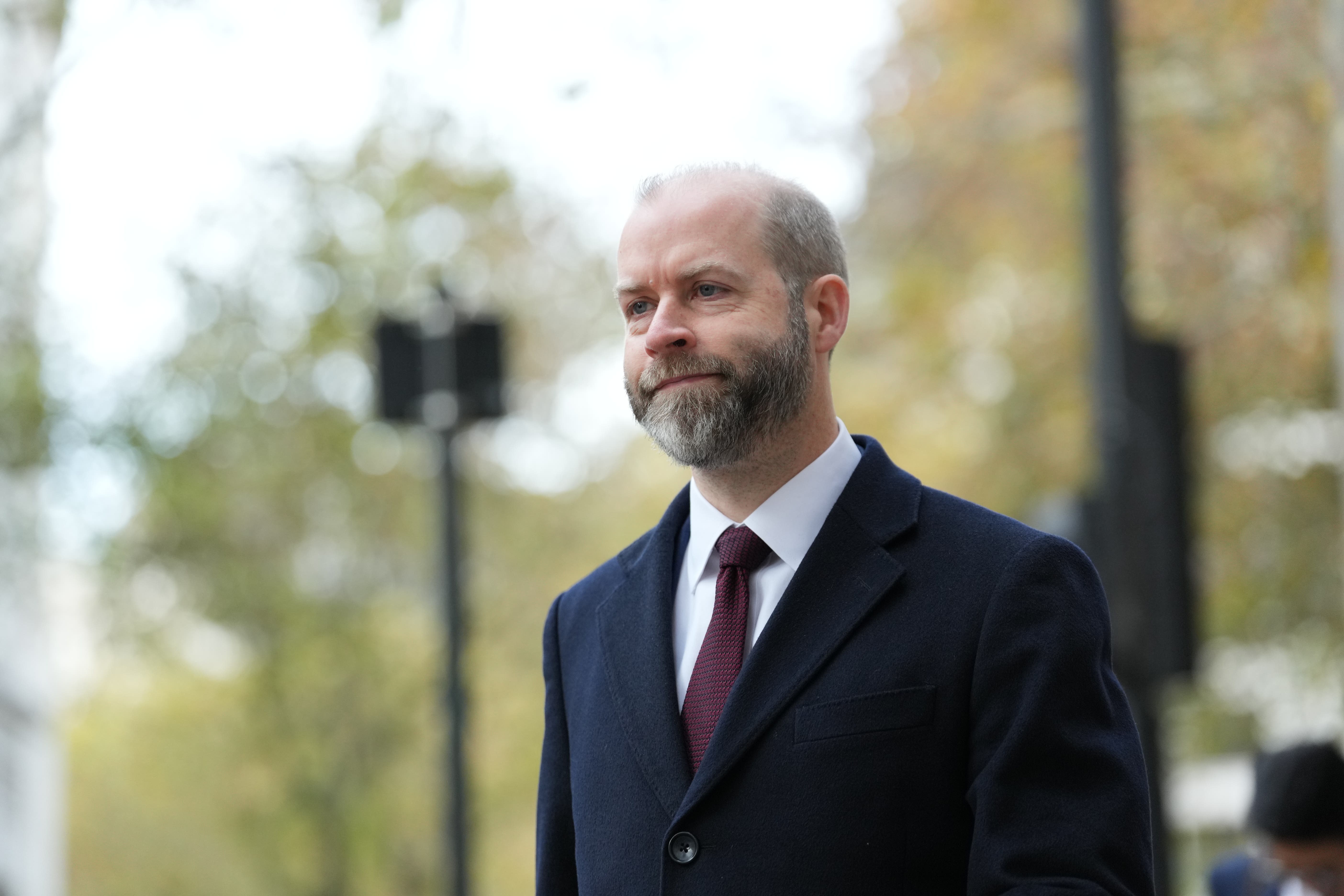 Business Secretary Jonathan Reynolds is meeting defence and finance bosses (Maja Smiejkowska/PA)