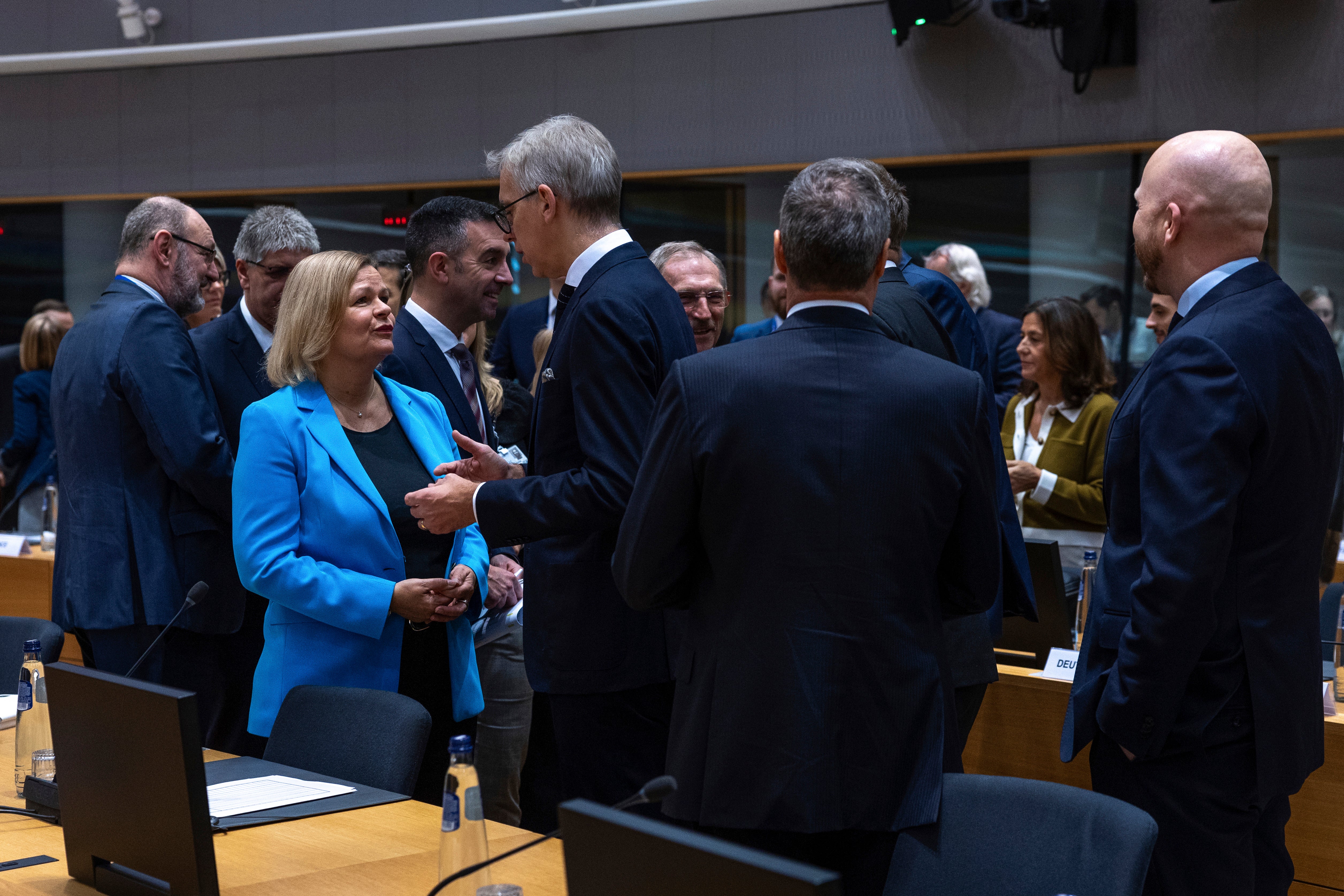 Belgium EU Justice Interior Ministers