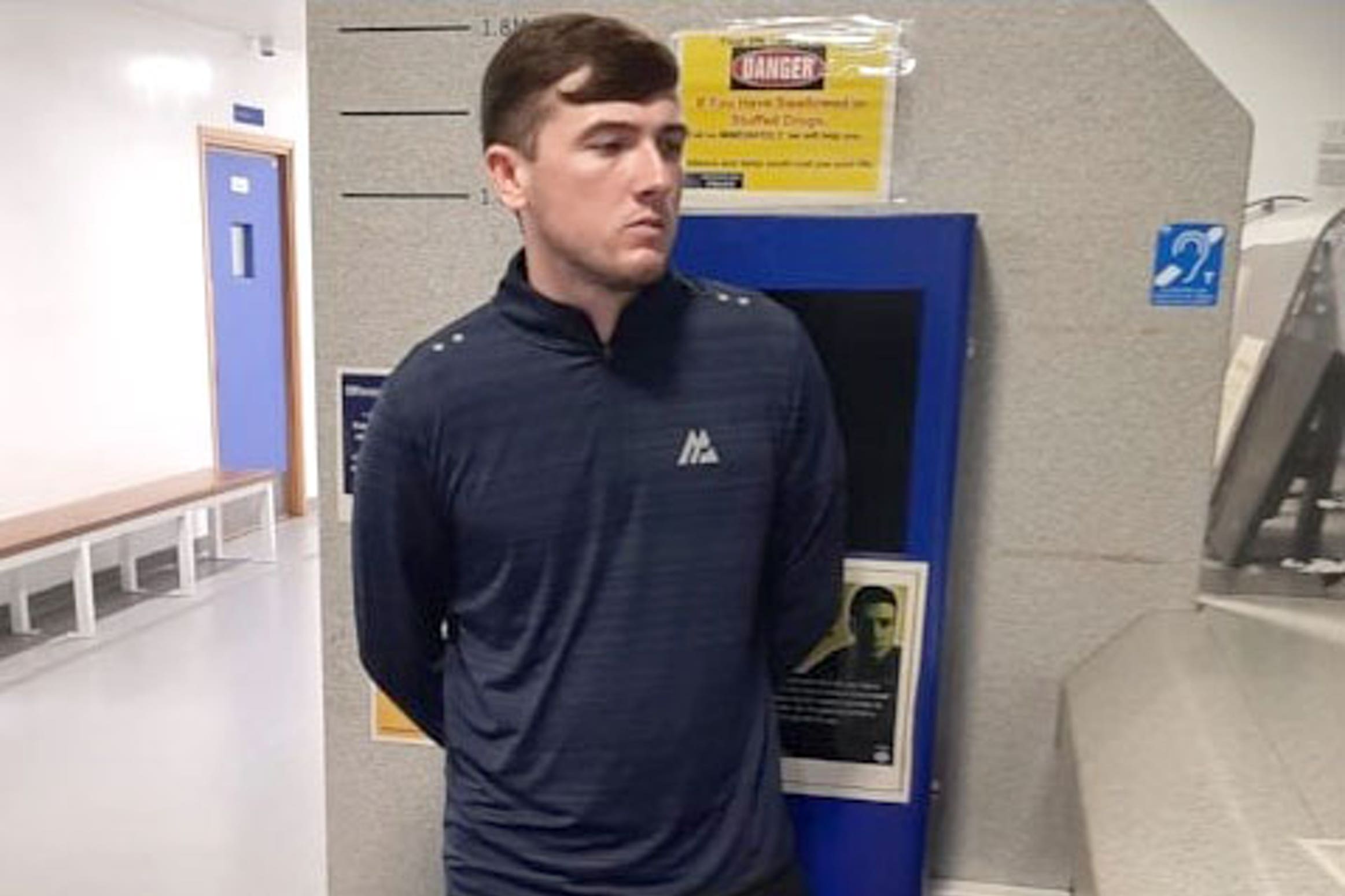 Jack Kavanagh, 24, the son a UK boss of the Kinahan organised crime group, who admitted helping his father in a plot to amass an arms cache to dupe authorities (National Crime Agency/PA)