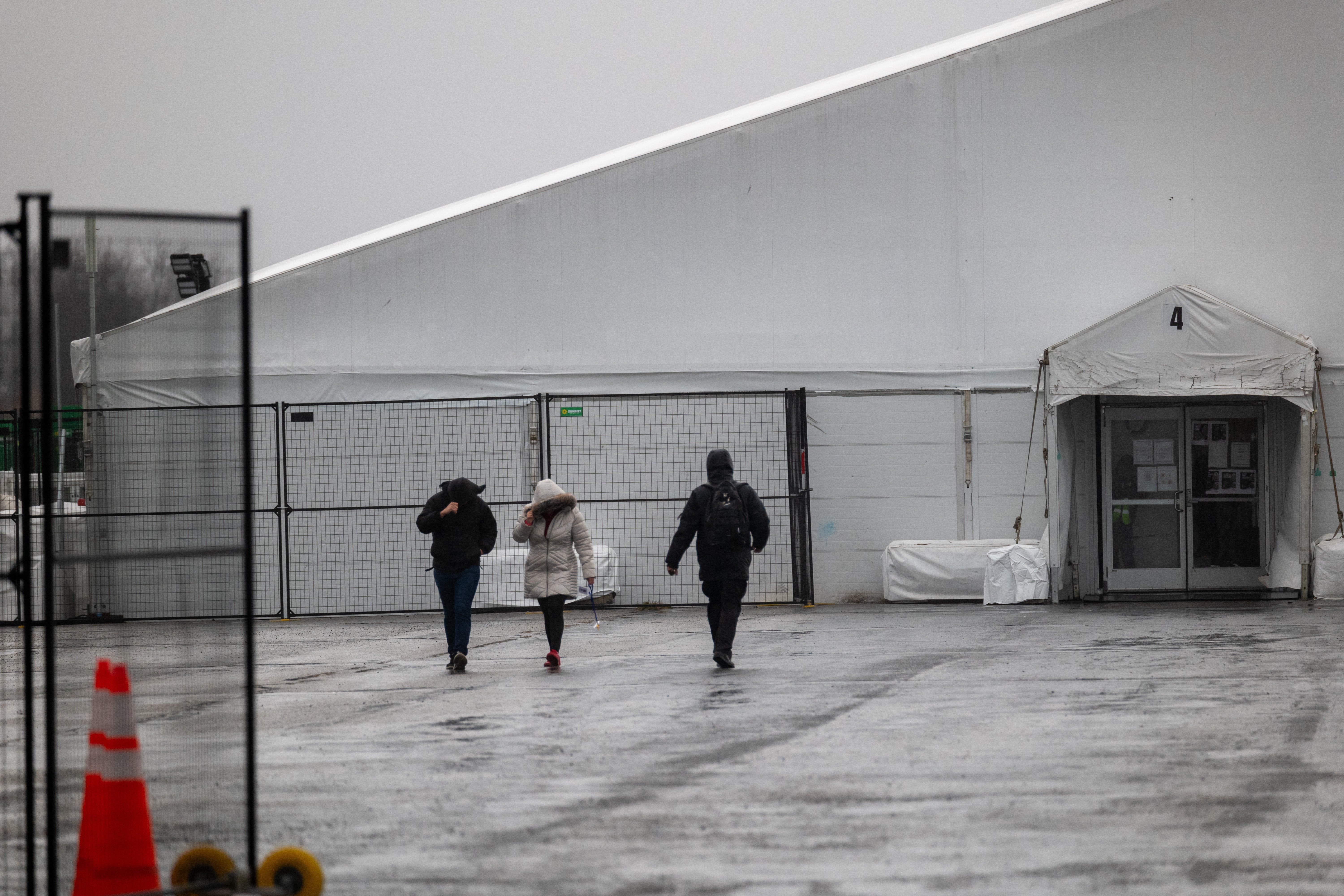 A 2,000-bed migrant shelter in New York is among 25 sites that Eric Adams’s administration will close in the coming months