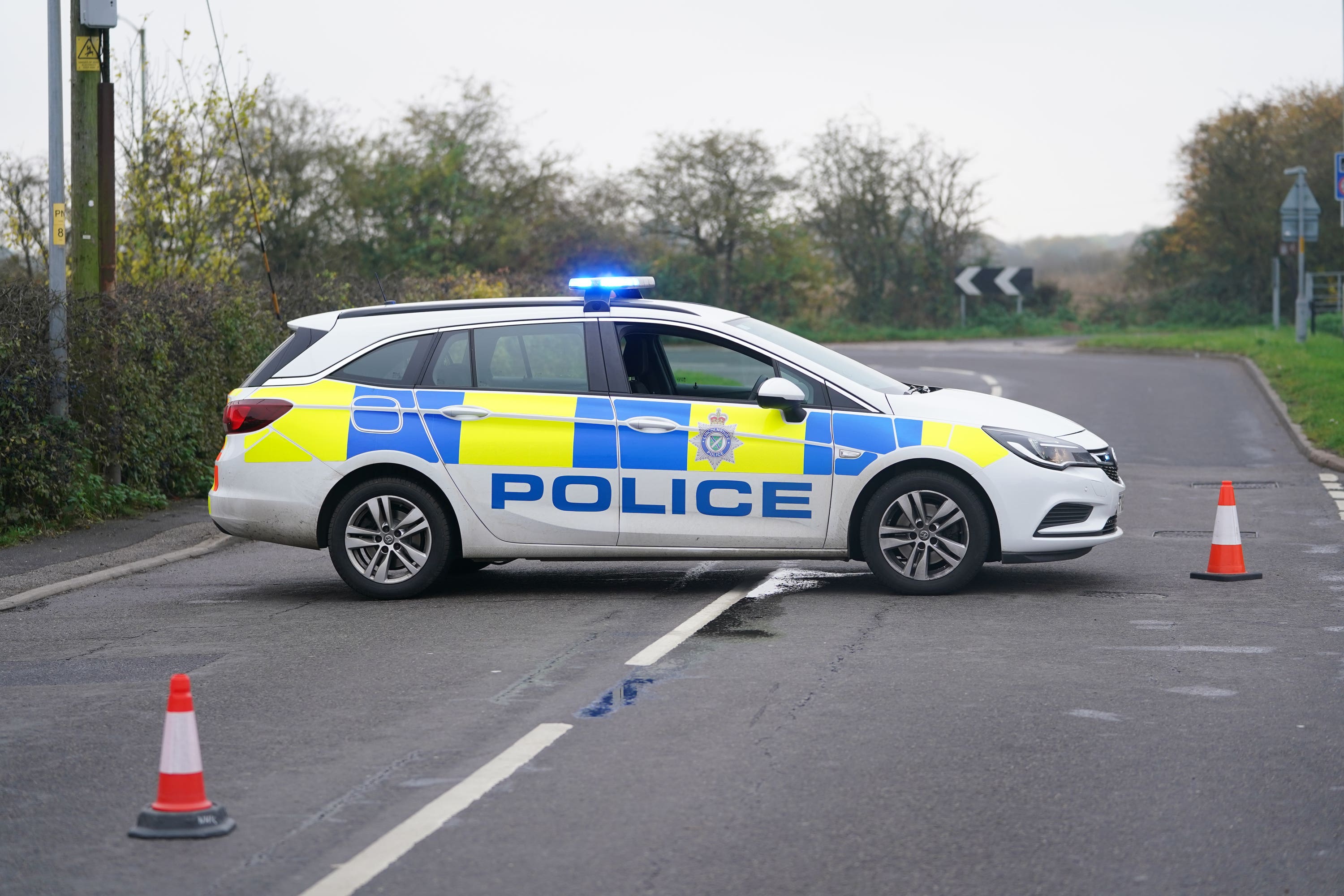 A police car in Lincolnshire (PA)