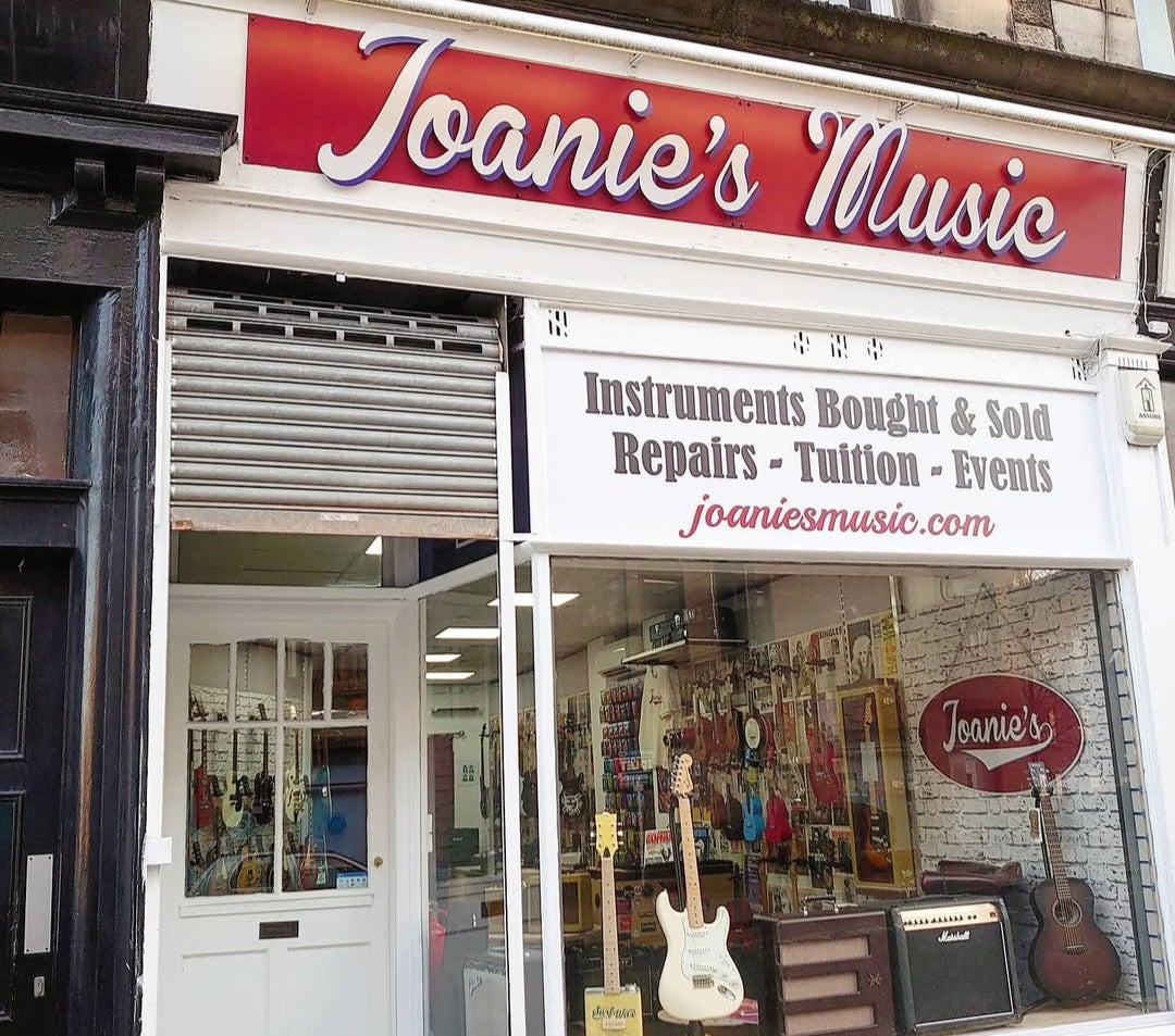 Jim Rintoul, who has lived in Stirling for most of his life, runs Joanie’s Music shop