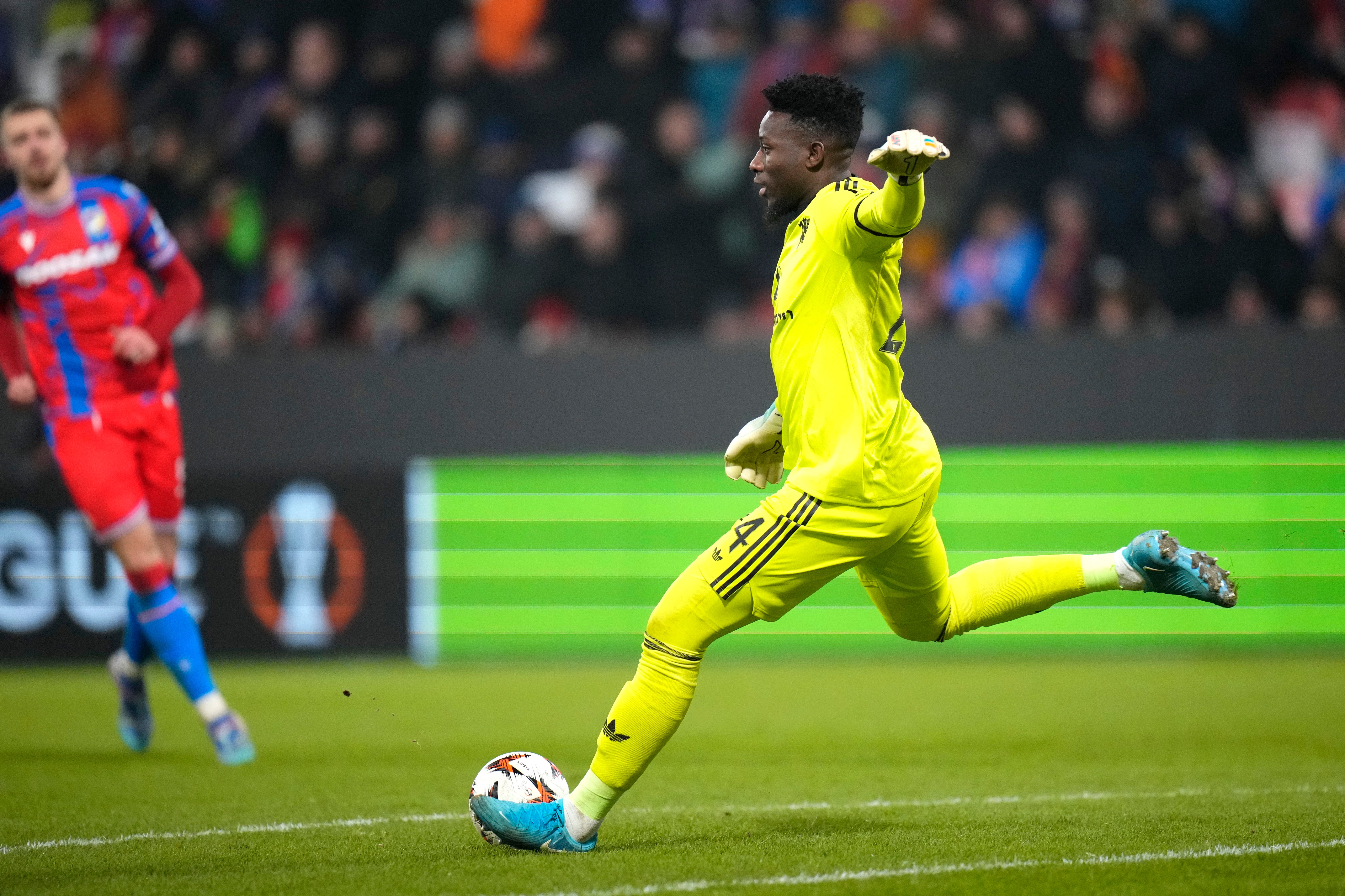 Andre Onana made an error in the Europa League