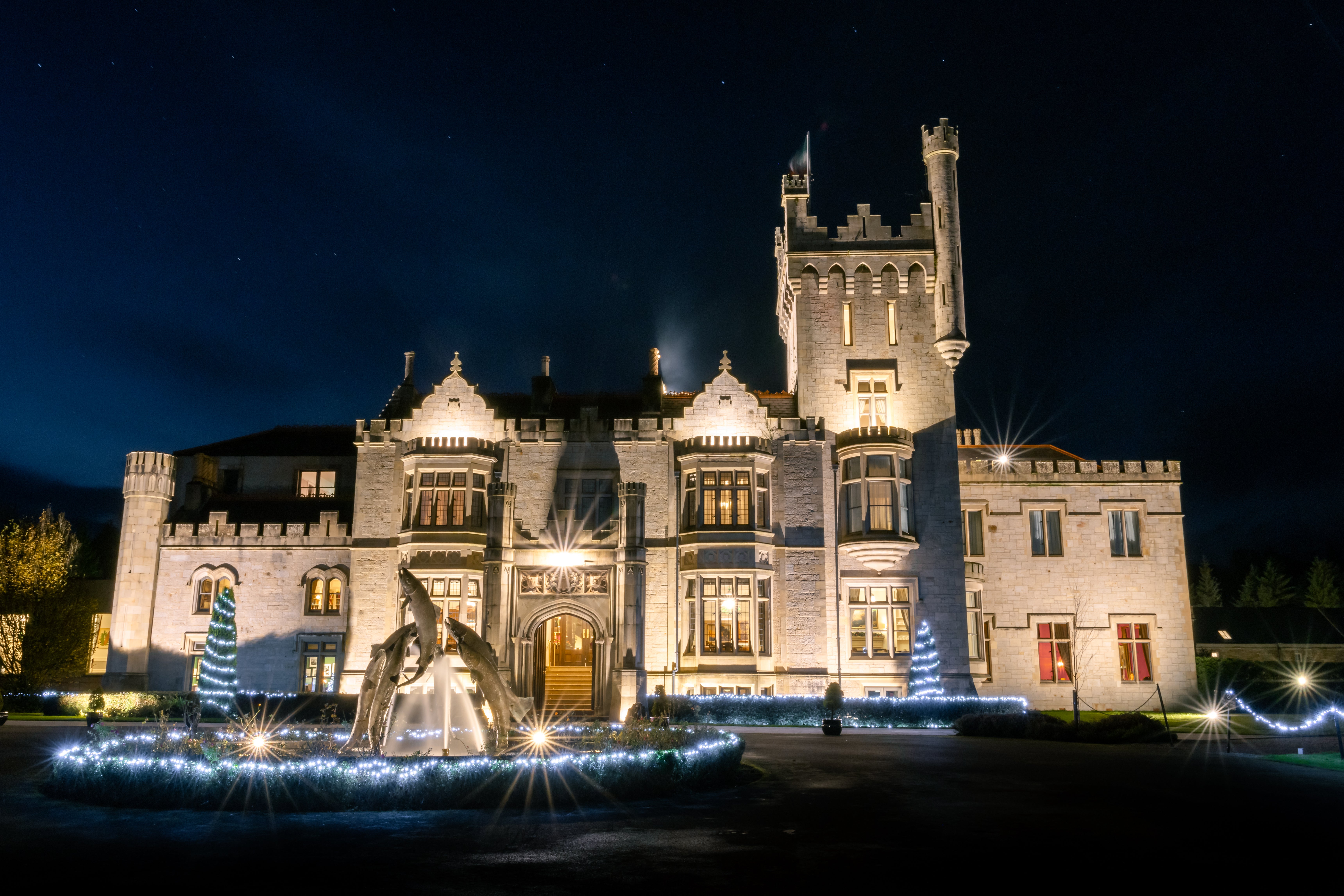 Check in to the magnificent Lough Eske Castle