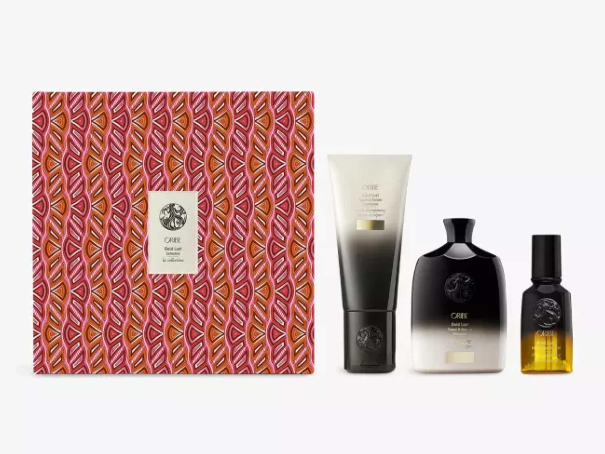 best beauty gift sets ORIBE Gold Lust holiday collection set indybest