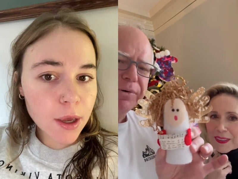 Tim Walz’s daughter Hope shares holiday greeting sent from her parents