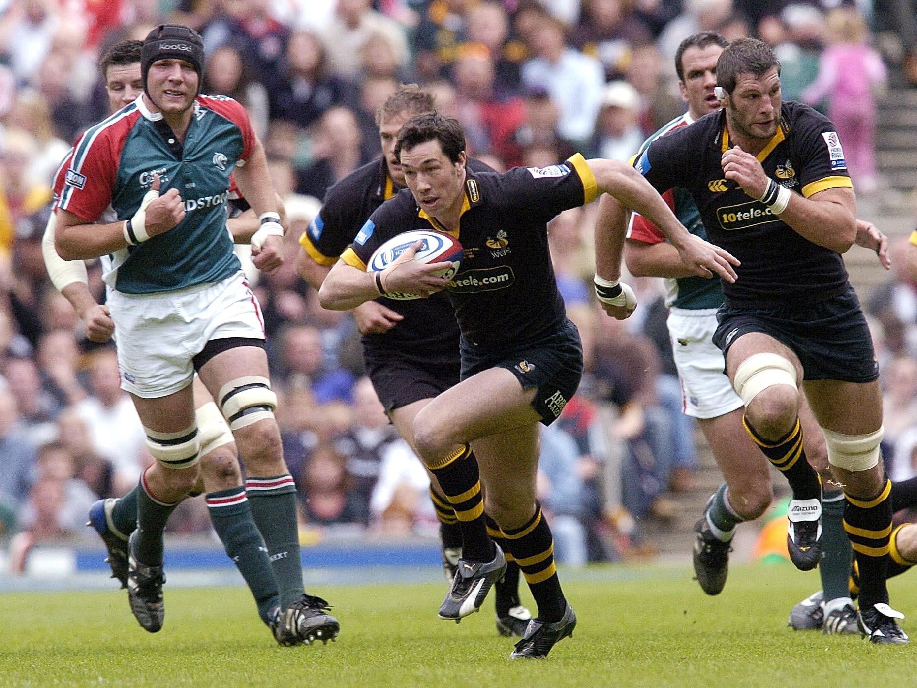 Steve Borthwick has paid tribute to former Wasps and England star Tom Voyce, pictured (Rebecca Naden/PA)