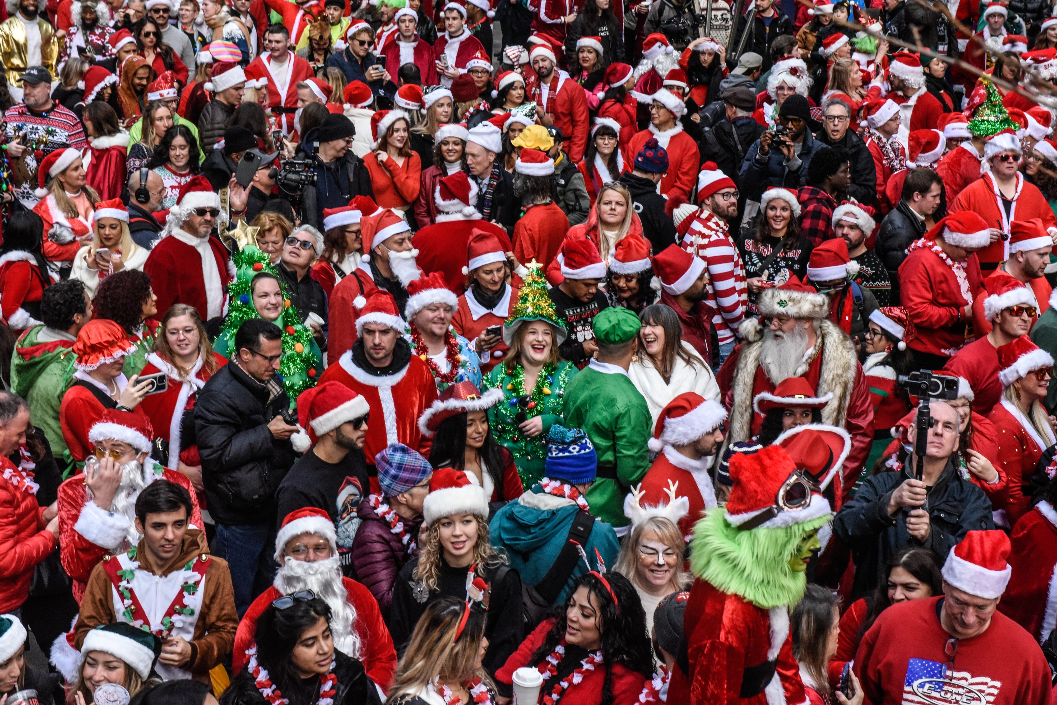 Imagine a party where everyone is Santa but no one needs to wear the outfit or get drunk in public