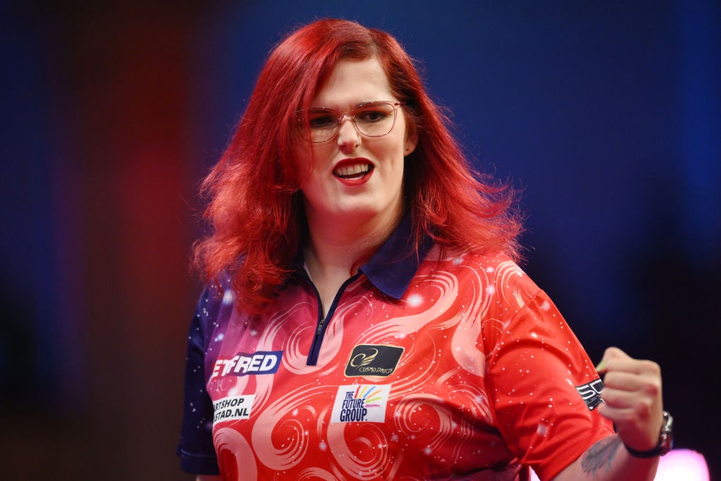 Noa-Lynn van Leuven has made waves on the women’s darts tour