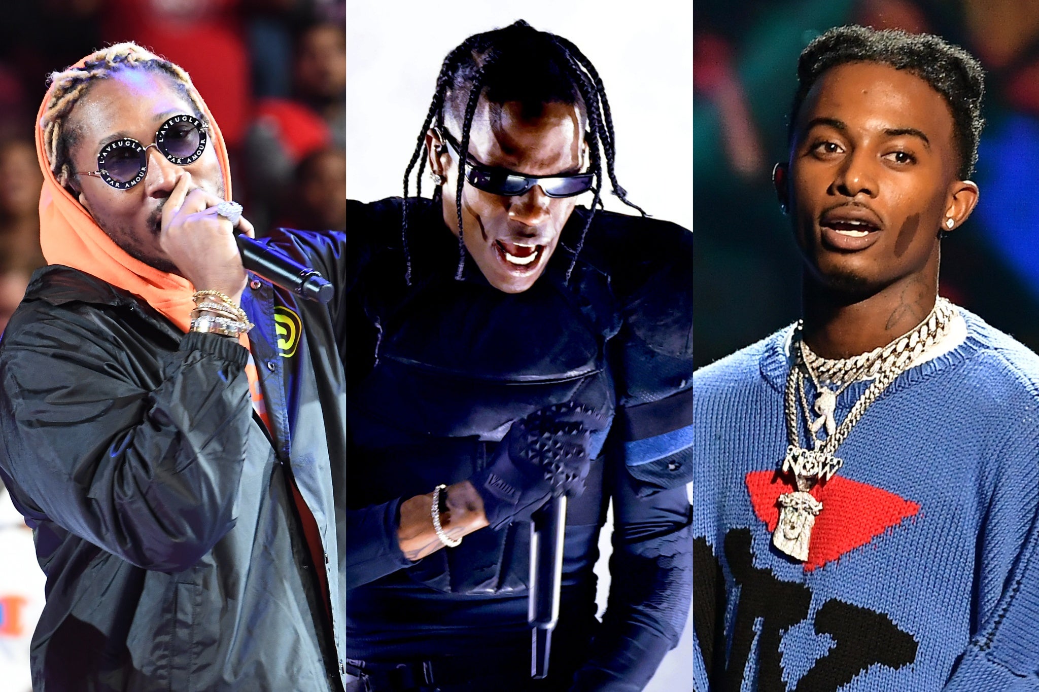 Rolling Loud Miami 2024 headliners Future, Travis Scott and Playboi Carti