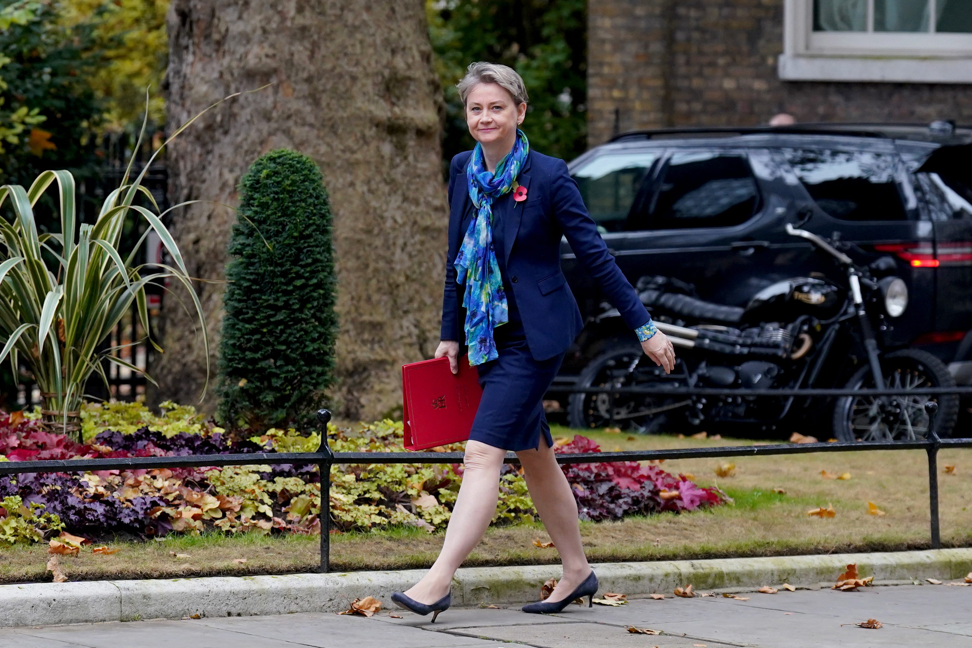 Yvette Cooper will travel to Italy over the weekend for further talks on tackling irregular migration (Stefan Rousseau/PA)