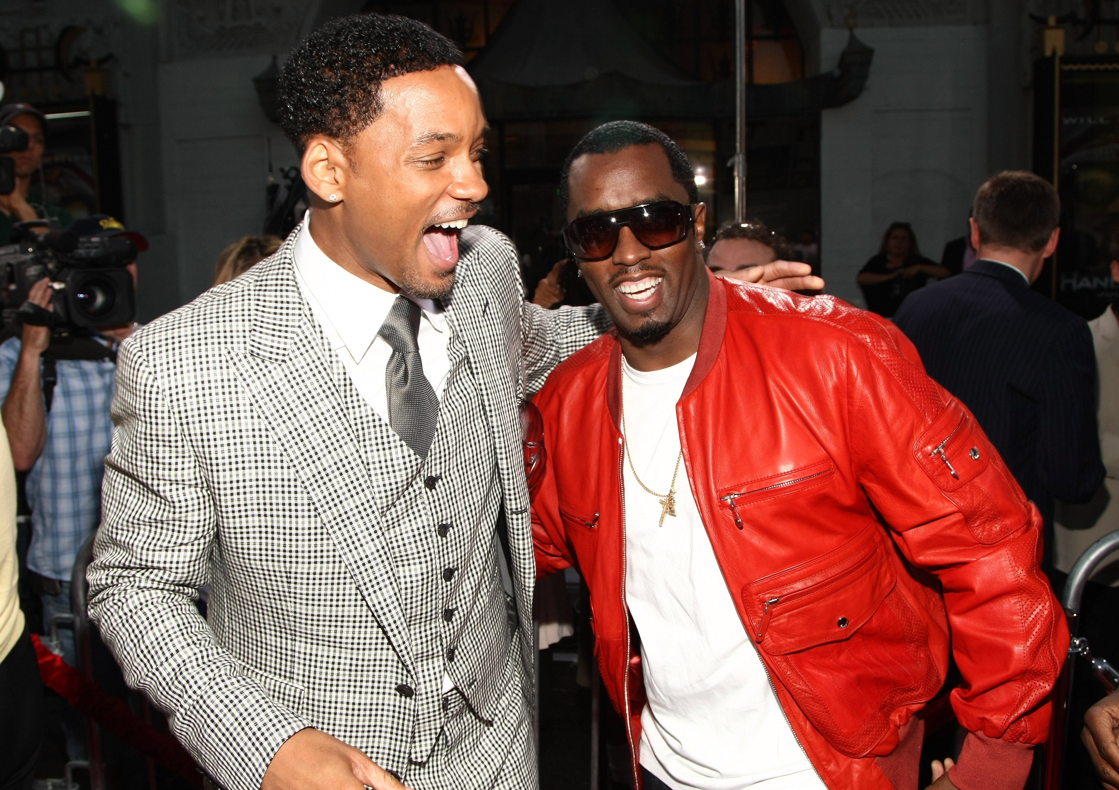 Will Smith and Sean ‘Diddy’ Combs pictured in 2008