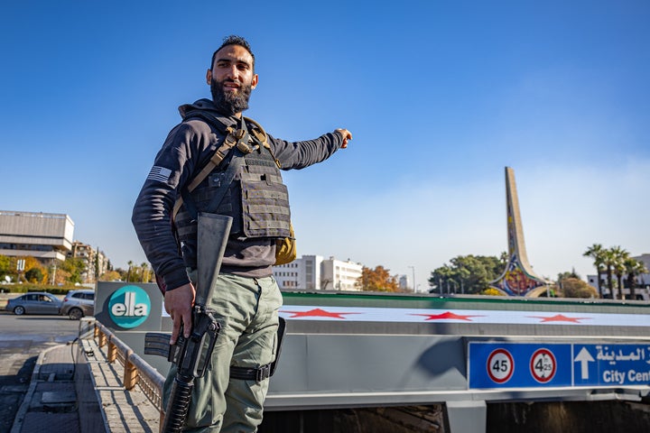 Ahmed Sheikh al-Ghanama, who lived in the Rukban camp with his wife and child, returns to Damascus