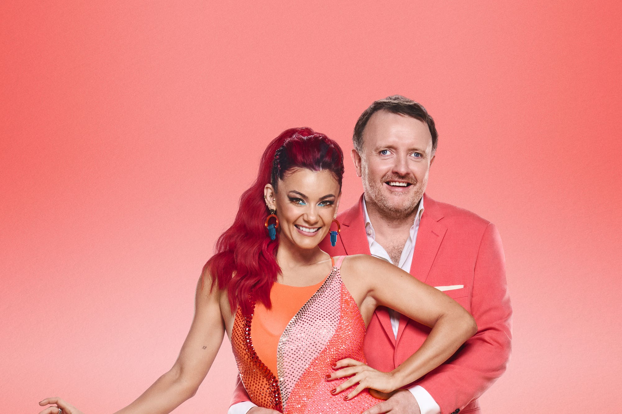 Chris McCausland and Dianne Buswell (Ray Burmiston/BBC/PA)