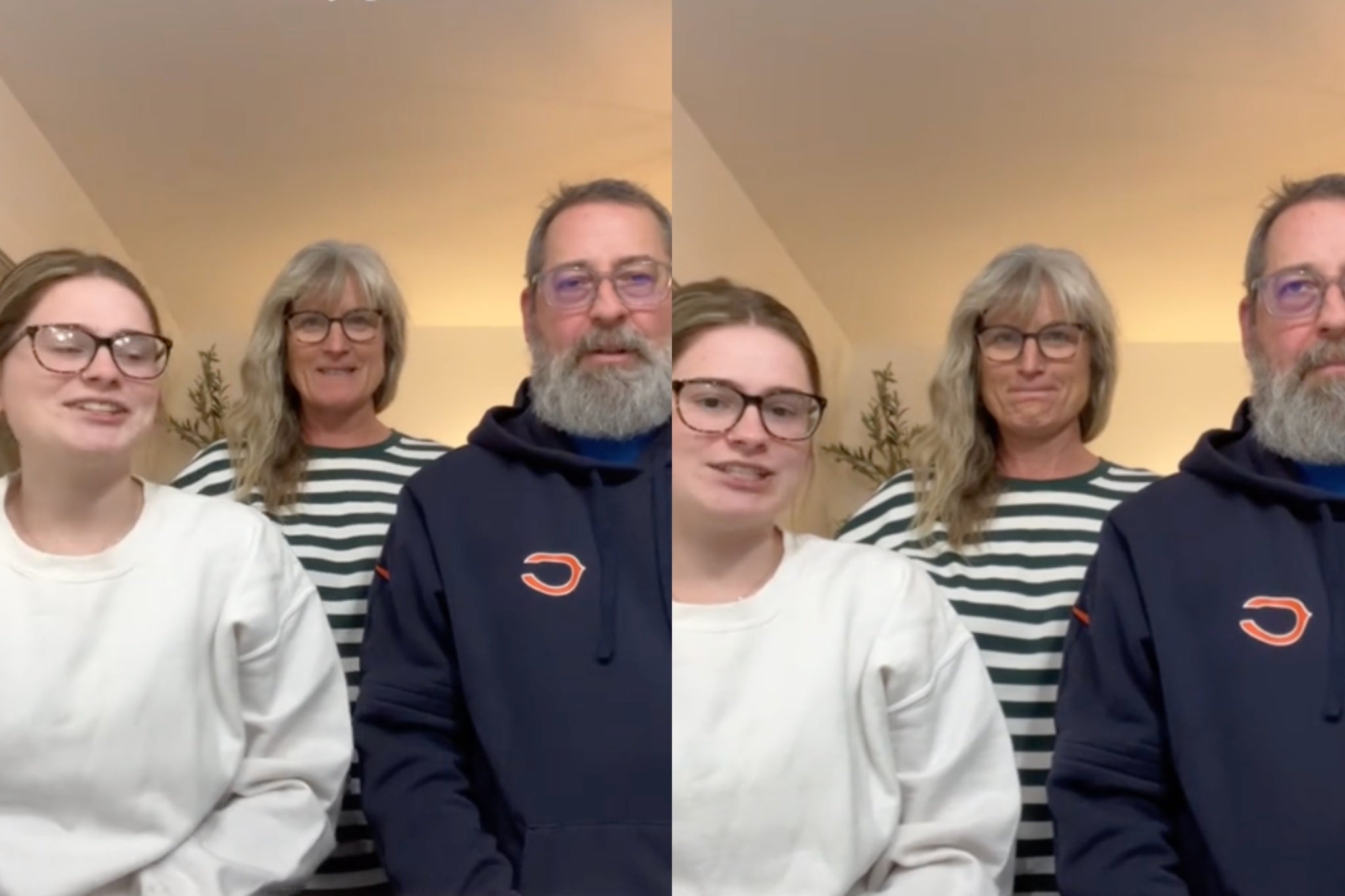 Family participates in TikTok’s latest ‘We listen and we don’t judge’ trend