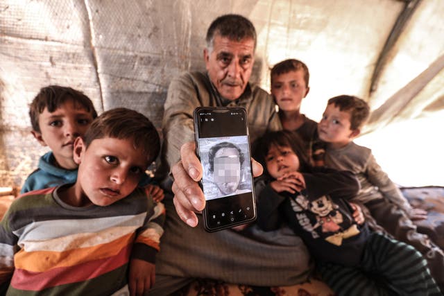 <p>Syrian citizen Ismail Elhany, from Idlib, father of Muhammad who was tortured and killed by the Assad regime. He learned of the death of his son in photos leaked by ‘Caesar’ </p>