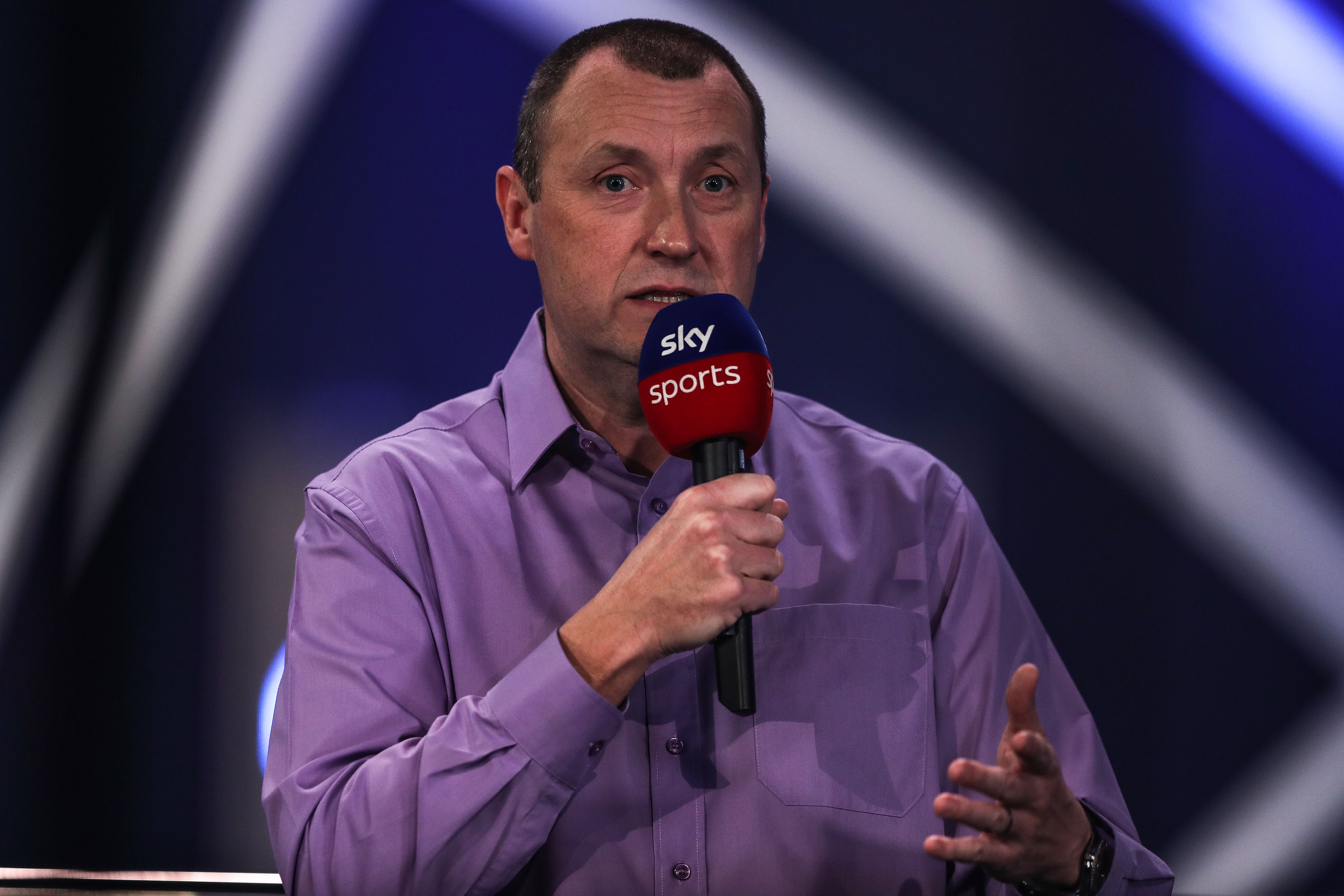 Wayne Mardle is absent from Sky Sports’ coverage of the World Championship after the death of his wife (Kieran Cleeves/PA)