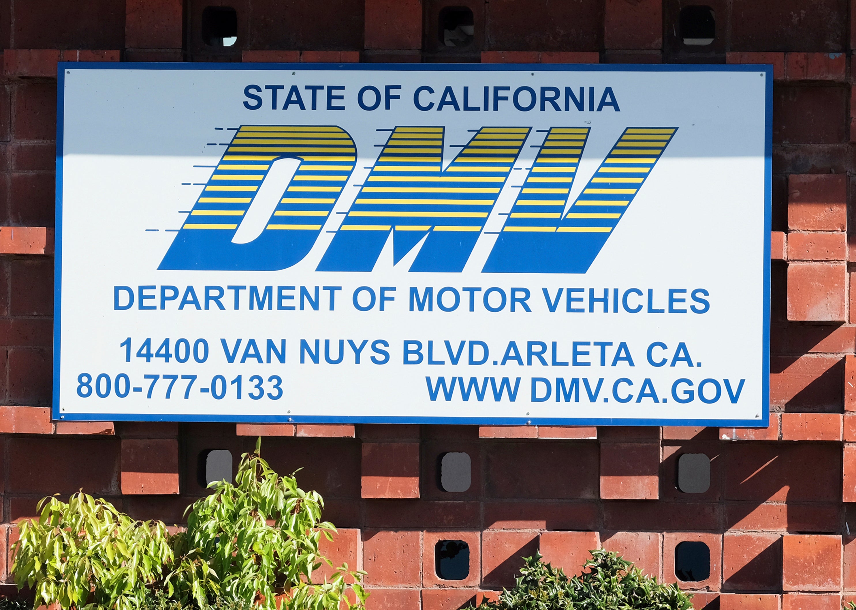 California DMV-Offensive Plate