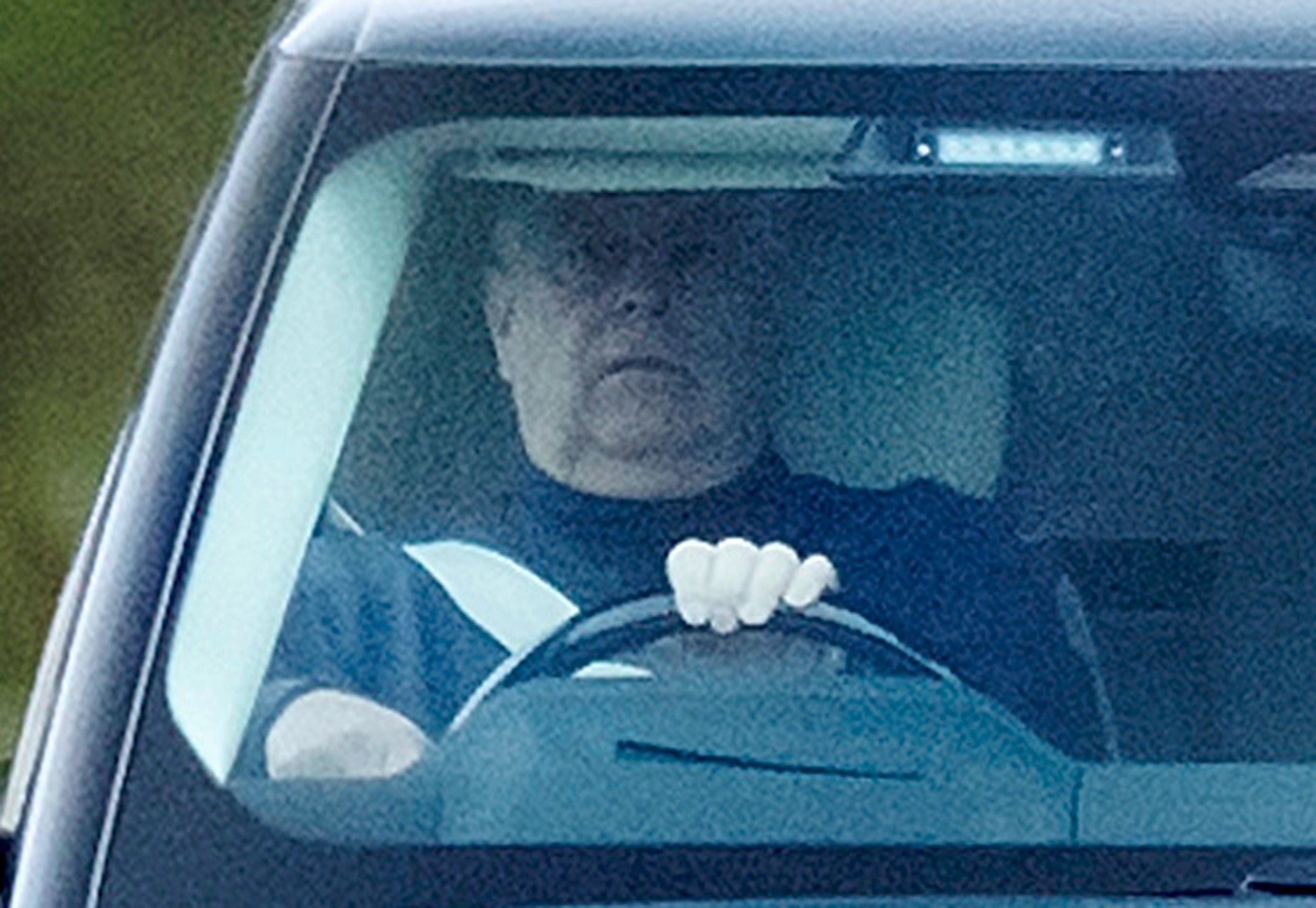 Prince Andrew pictured on Monday amid allegations a Chinese spy acted as his close confidant