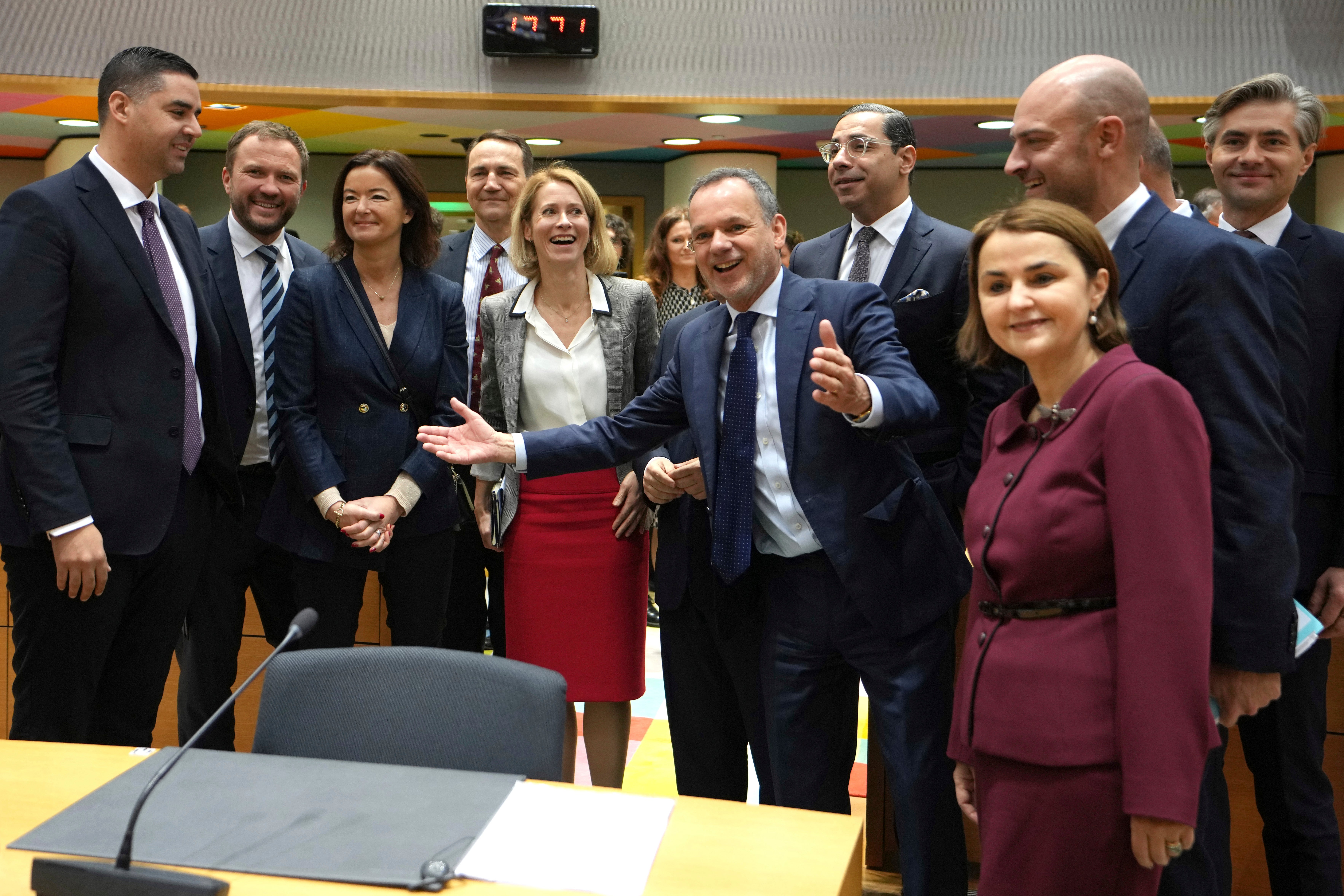 Belgium EU Foreign Ministers