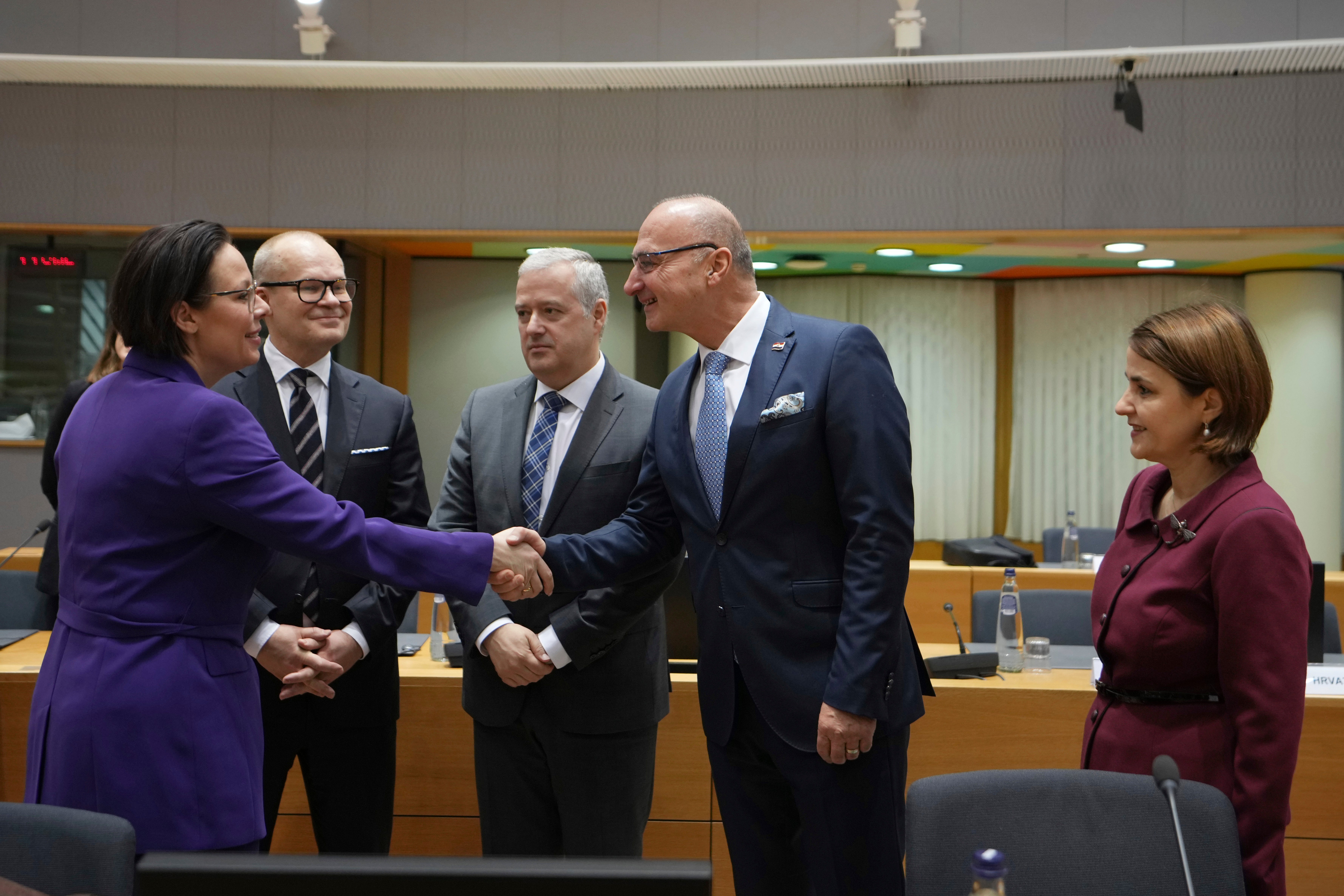 Belgium EU Foreign Ministers