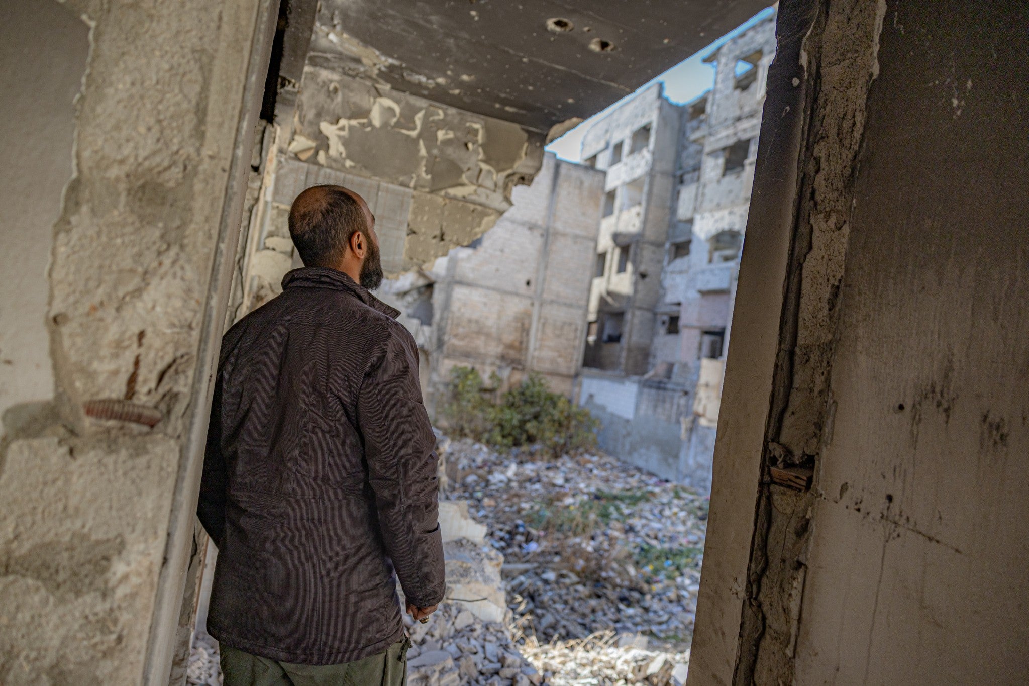 Abu Billal returning to his family home for the first time in 15 years