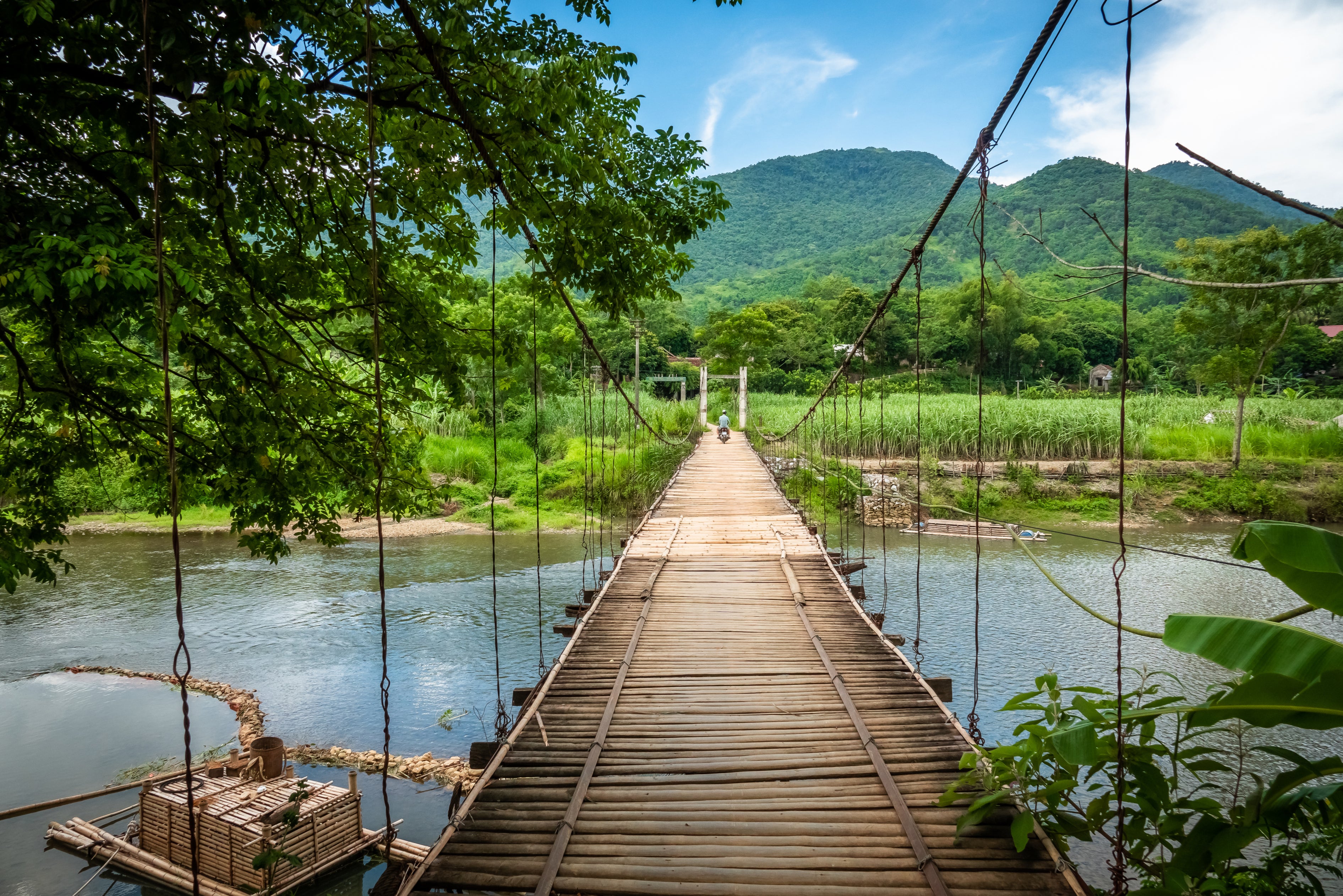 Explore the rice paddies of Mai Chau