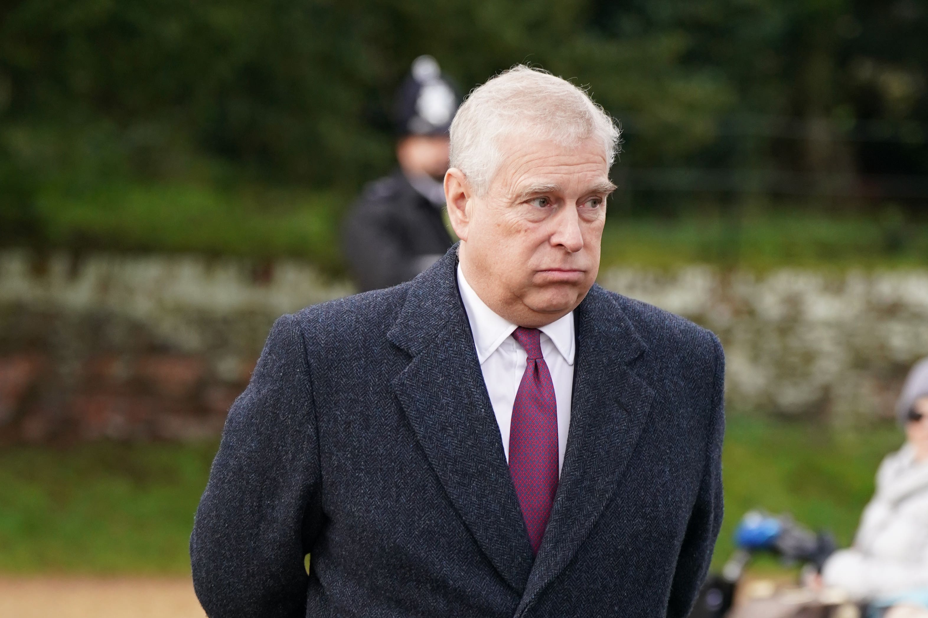 The Duke of York will not be at Sandringham this year (Joe Giddens/PA)